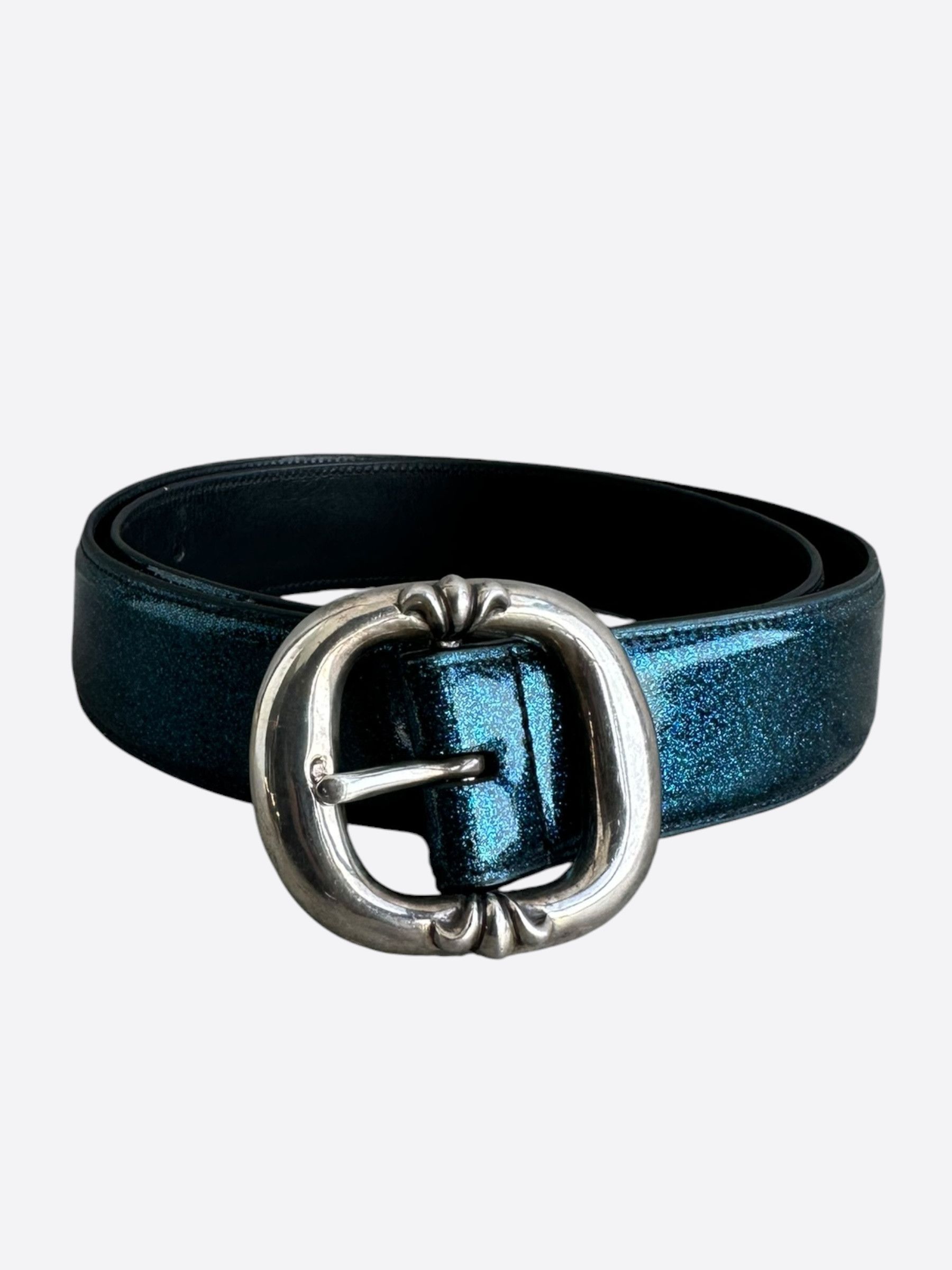 Chrome Hearts Chrome Hearts Gunslinger Belt - Blue | Grailed