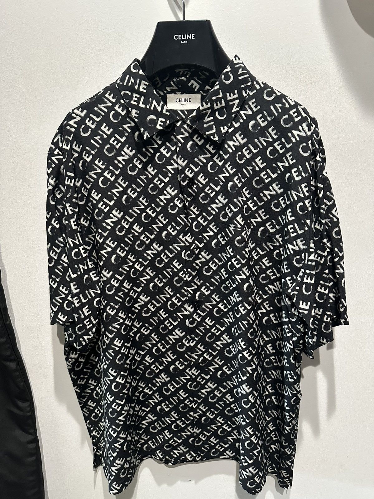 Celine Celine Loose Hawaiian Shirt Size US XXS / EU 40 - 1 Thumbnail