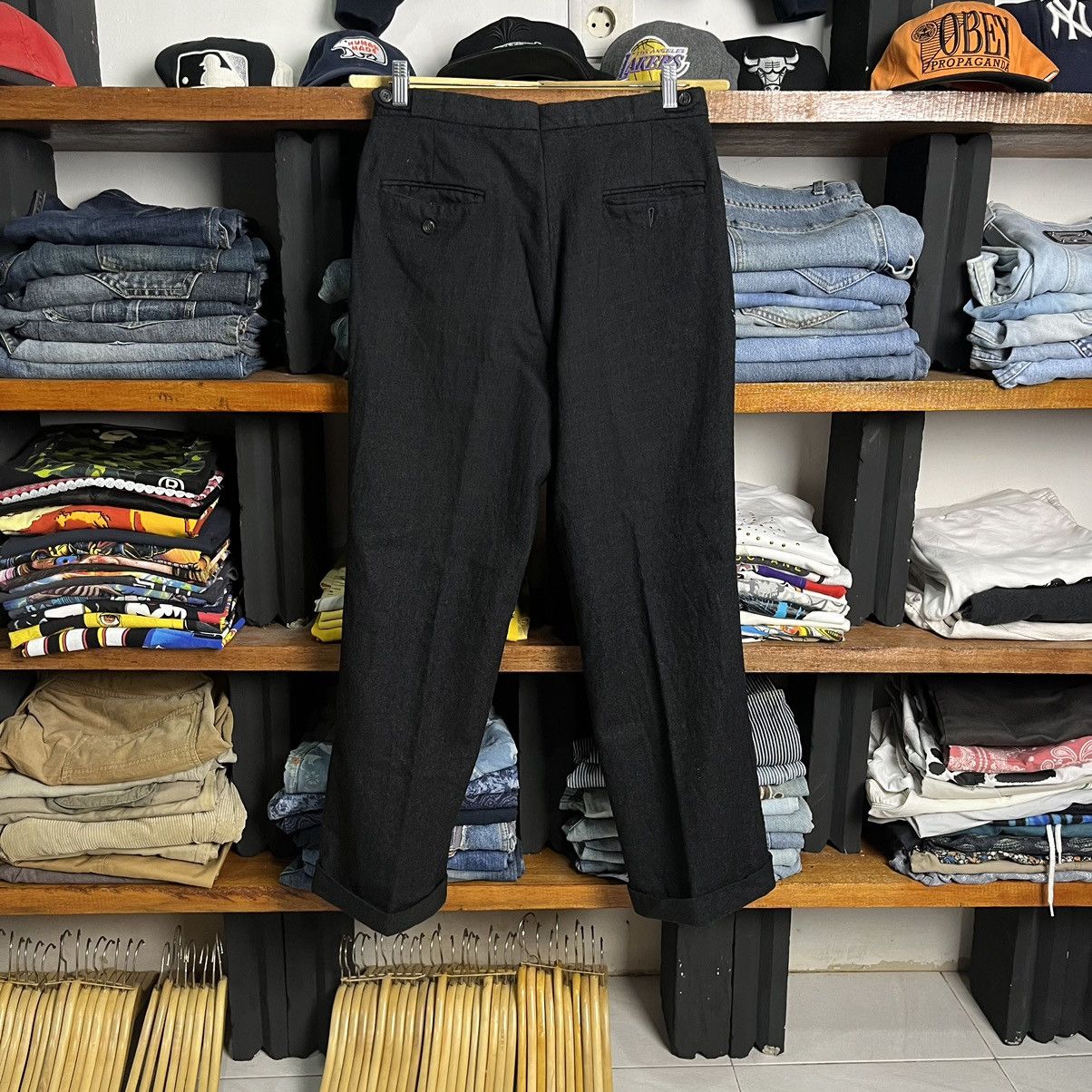 Polo Ralph Lauren × Vintage Vintage Polo Ralph Lauren Wool Trouser Dry Clean Only Size US 31 - 8 Thumbnail
