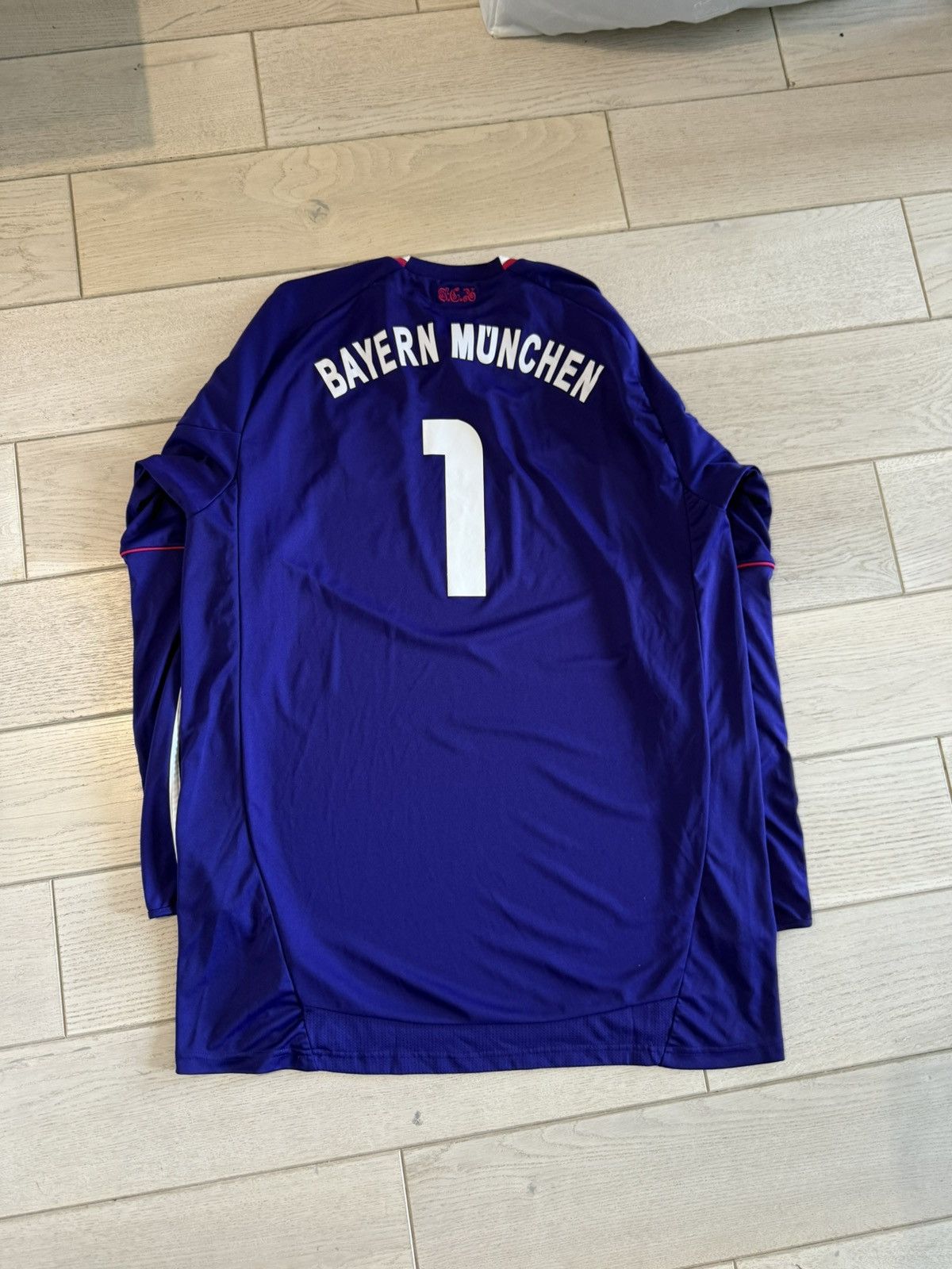 Adidas Adidas Bayern Munich 1 Neuer Soccer Jersey Blokecore S Size US XL / EU 56 / 4 - 4 Thumbnail