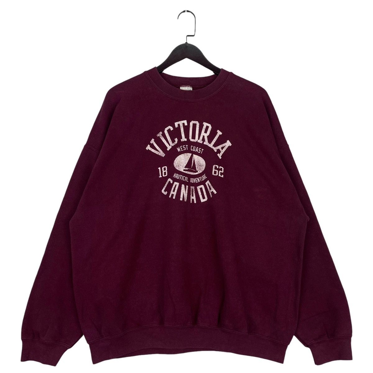 Gildan × Vintage Vintage GILDAN Victoria West Coast Canada Crewneck Size XXL / US 16-18 / IT 52-54 - 1 Thumbnail