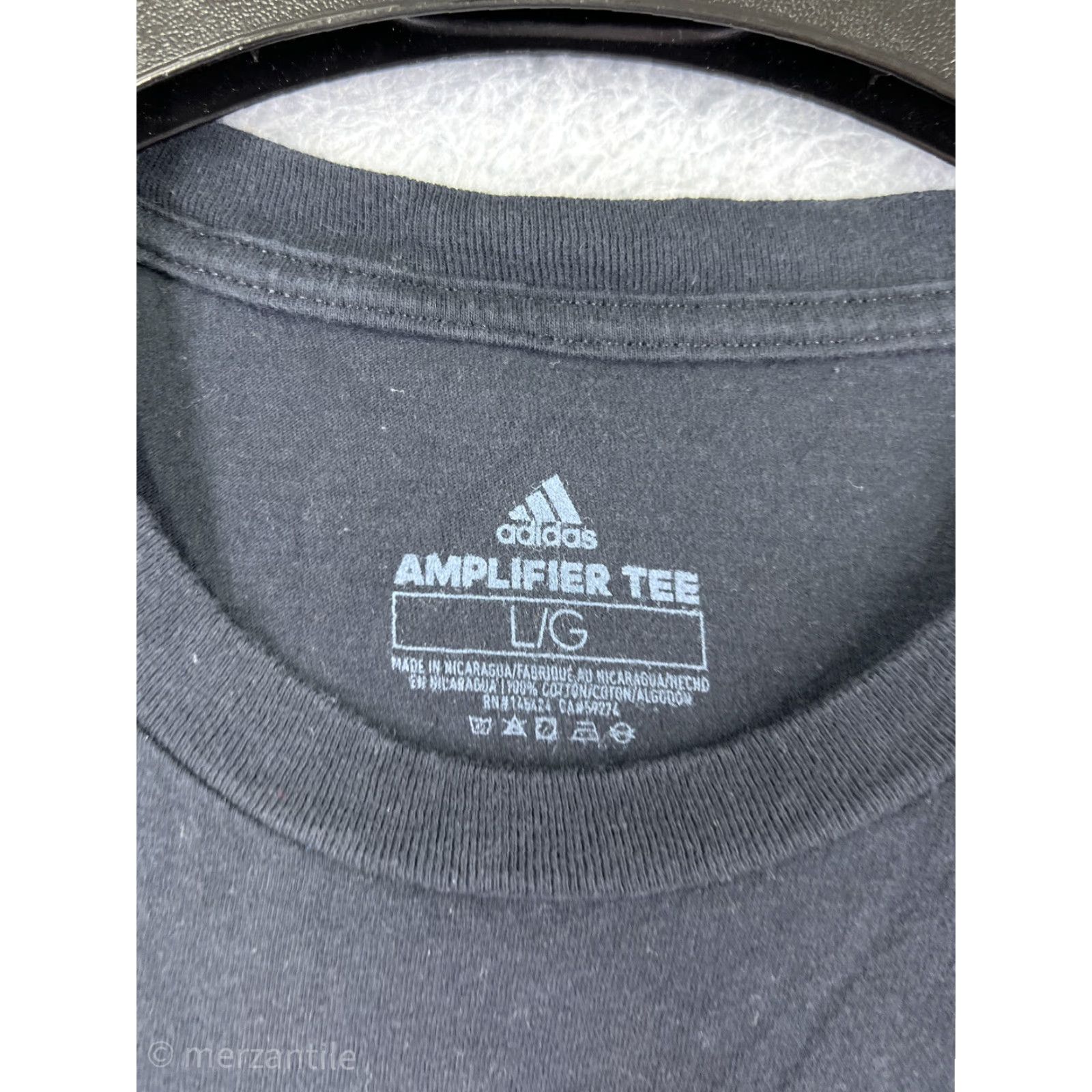 Adidas ADIDAS Shirt Mens Large Gray Short Sleeve Logo Print 100% Cotton Crew Neck - Mens L Gray Adidas Shirt Logo Print Cotton Crewneck Short Sleeve 90s? Size US L / EU 52-54 / 3 - 3 Thumbnail