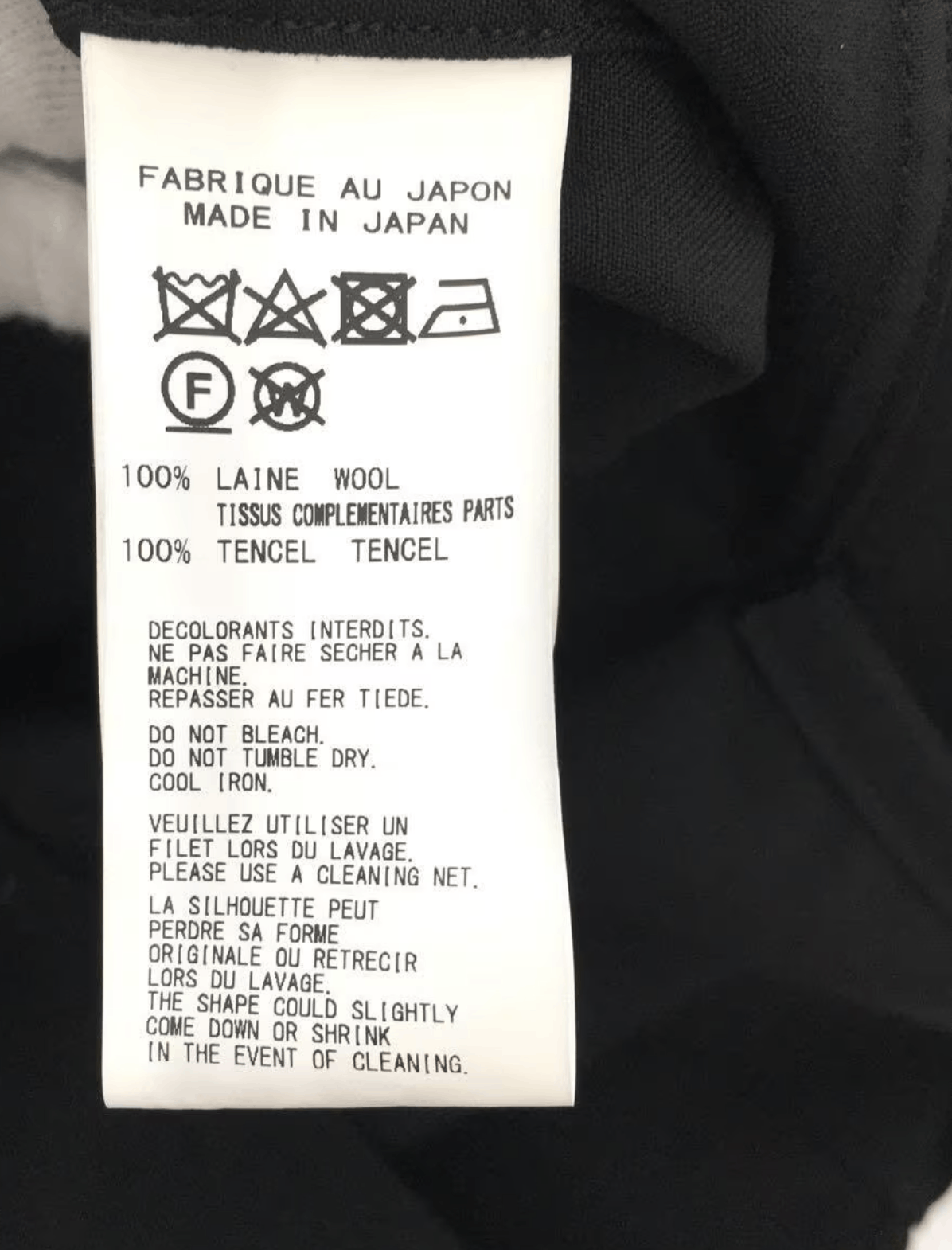 Yohji Yamamoto Yohji Yamamoto Pour Homme Gabardine Drape Cloth Layer Shirt Size US M / EU 48-50 / 2 - 14 Thumbnail