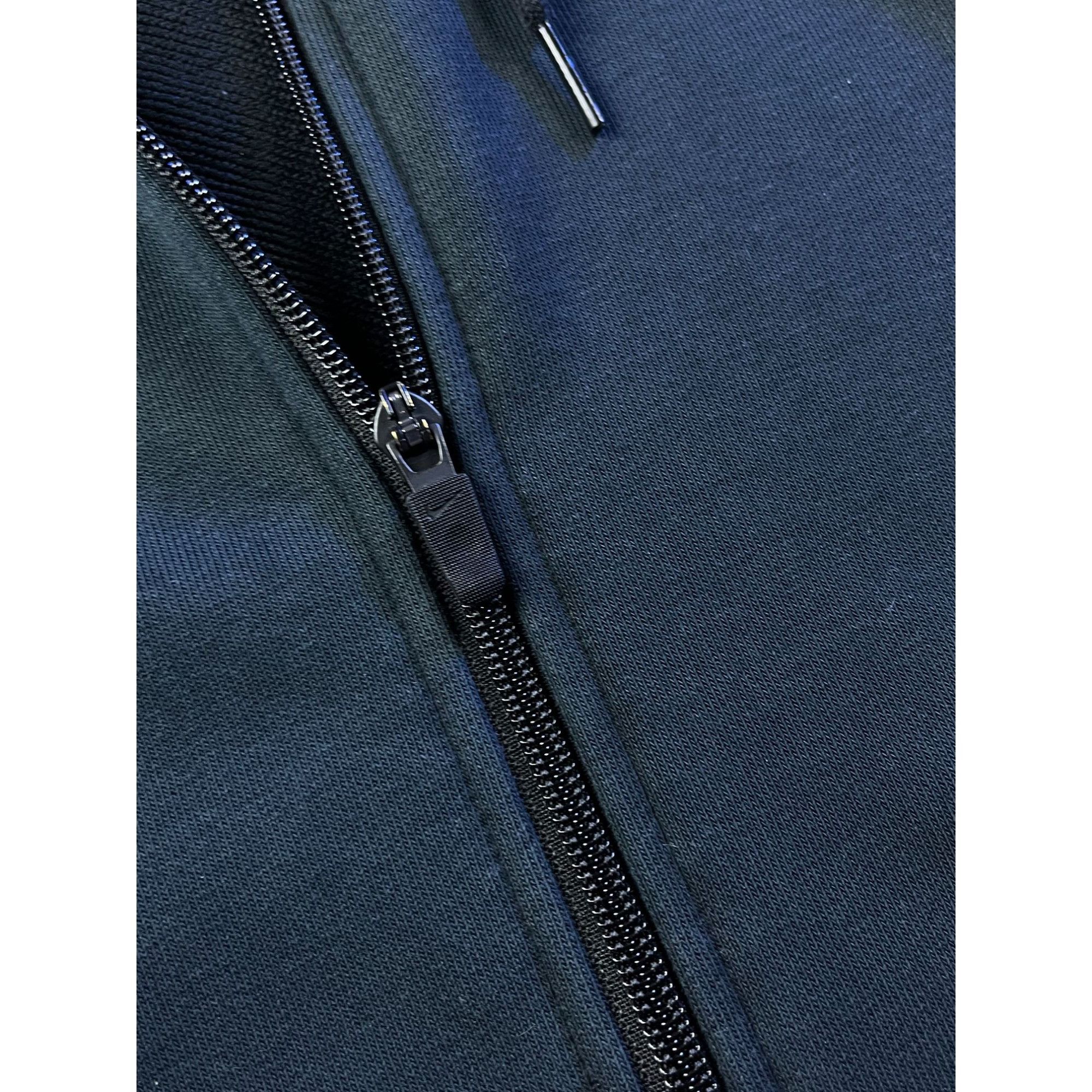 Nike × Vintage Nike Basic Dri-Fit Black Full-Zip Hoodie M Size US M / EU 48-50 / 2 - 6 Thumbnail