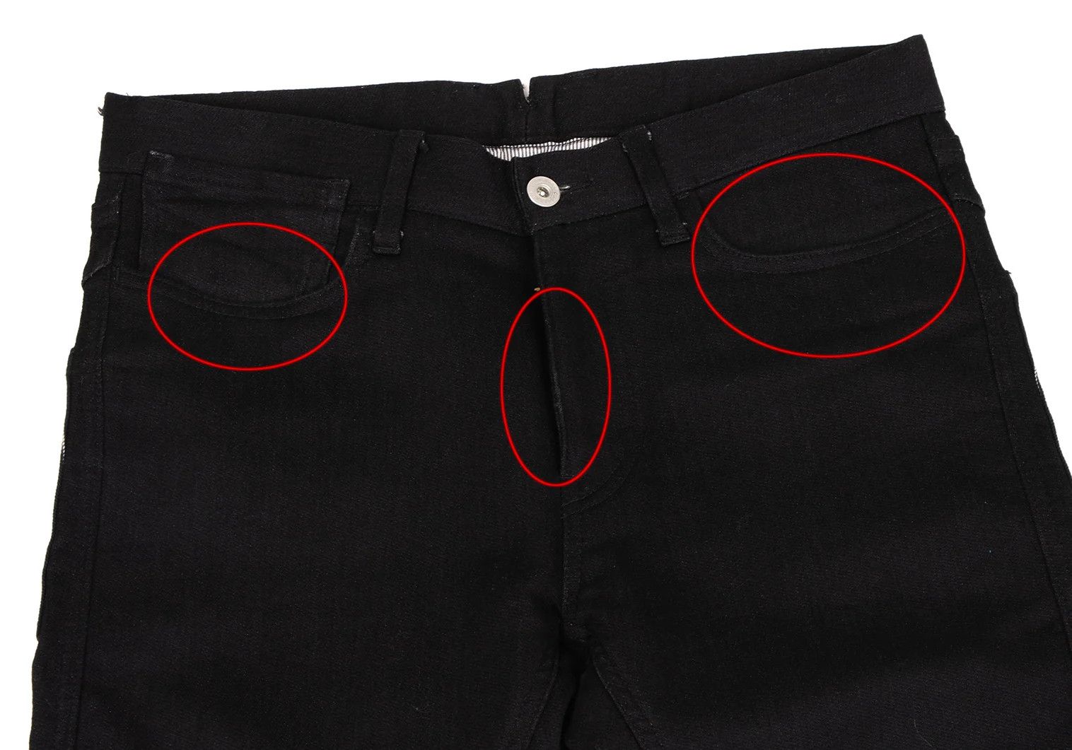Junya Watanabe Striped Pocket Cinch Back Altered Pants in Black Size S Size US 30 / EU 46 - 2 Thumbnail
