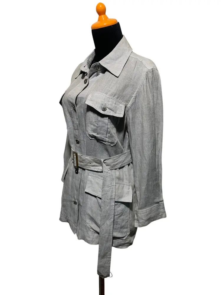 Margaret Howell Margaret Howell linen cargo parka shirt Size M / US 6-8 / IT 42-44 - 2 Thumbnail
