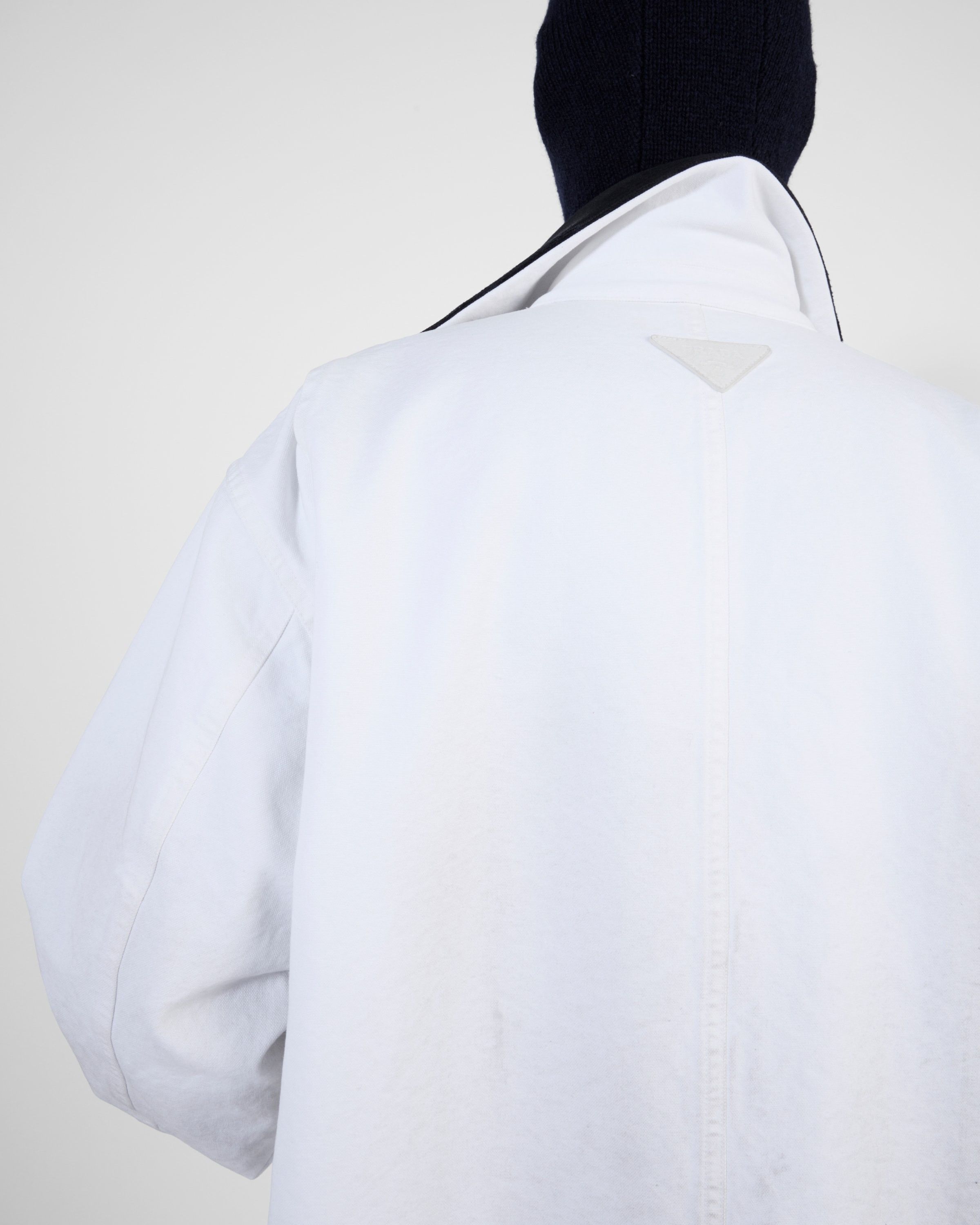 Prada o1bcso1str1025 Canvas Jacket in White Size US M / EU 48-50 / 2 - 6 Thumbnail