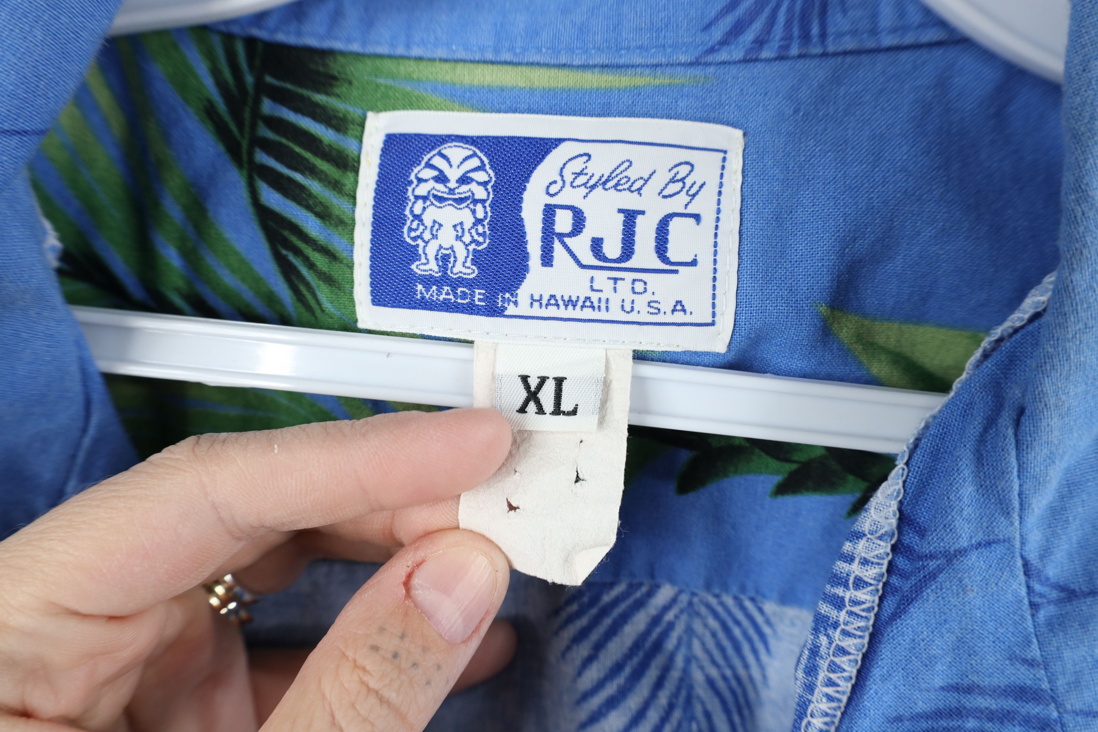 Vintage Vintage 90s Rockabilly Flower Camp Collar Hawaiian Shirt USA Size US XL / EU 56 / 4 - 9 Thumbnail