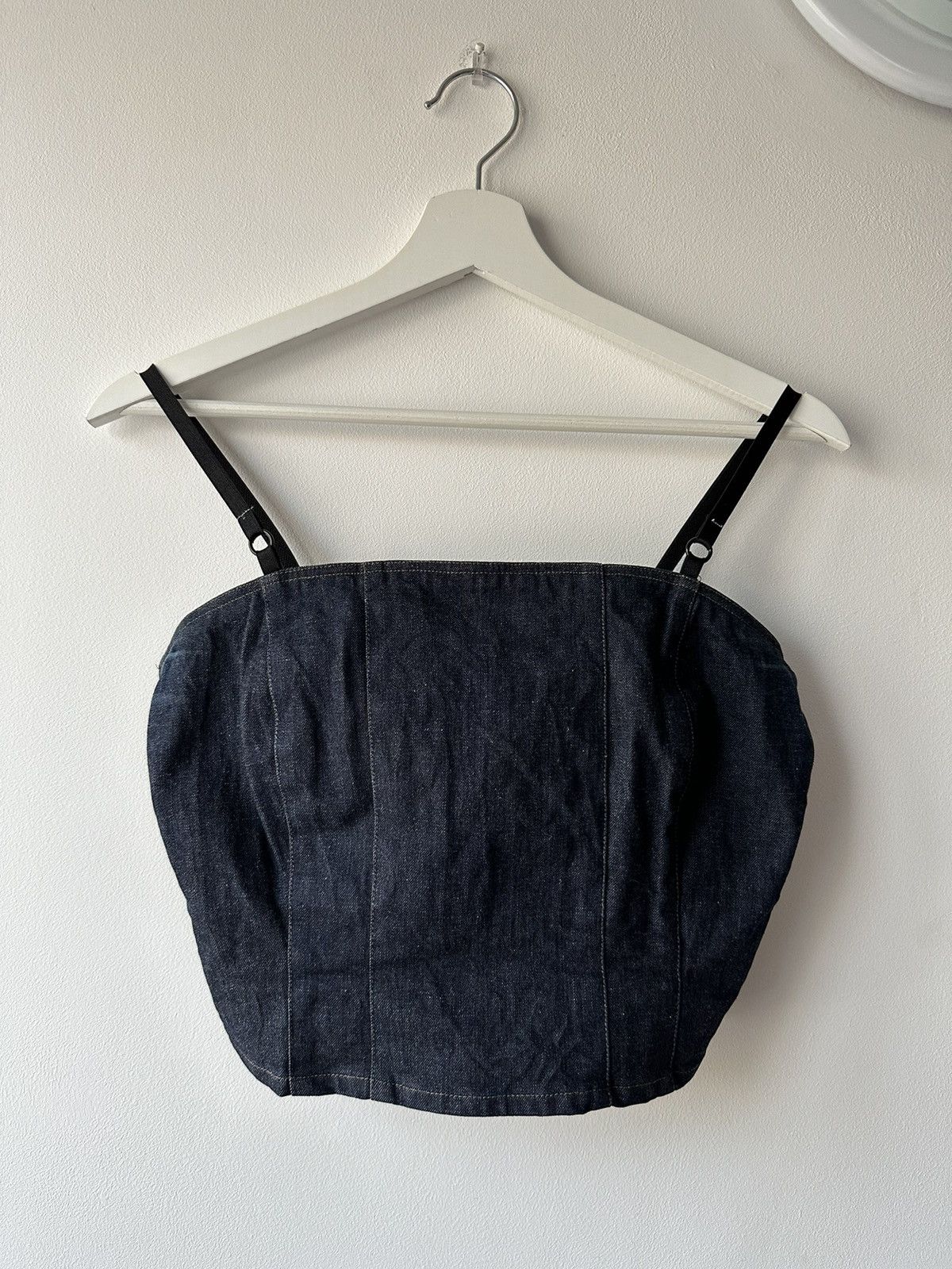 Dolce & Gabbana D&G Fall 1999 denim corset Size M / US 6-8 / IT 42-44 - 2 Thumbnail