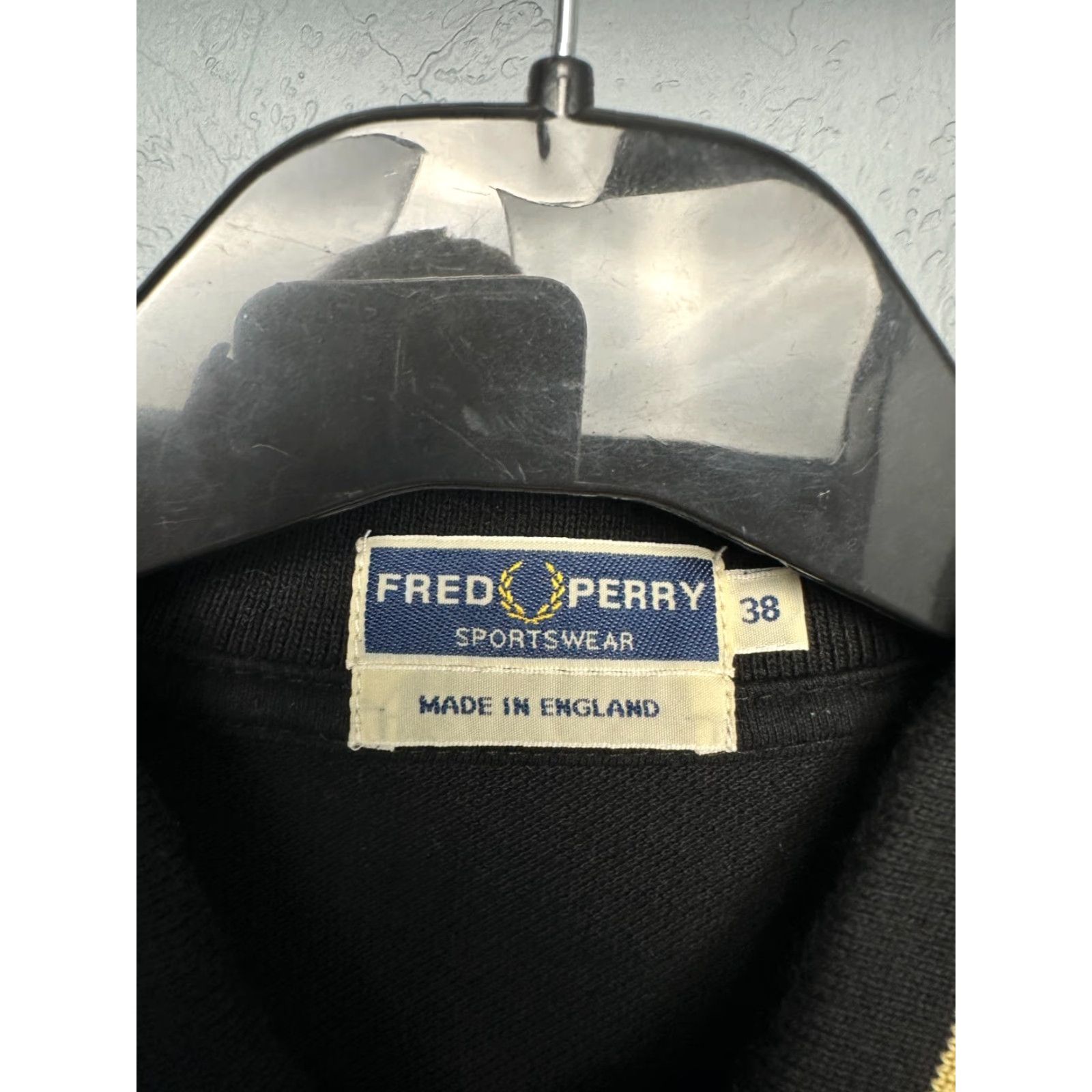 Fred Perry Fred Perry Polo Shirt Mens M Black Cotton Logo Vintage England Polo Shirt Size US M / EU 48-50 / 2 - 4 Thumbnail