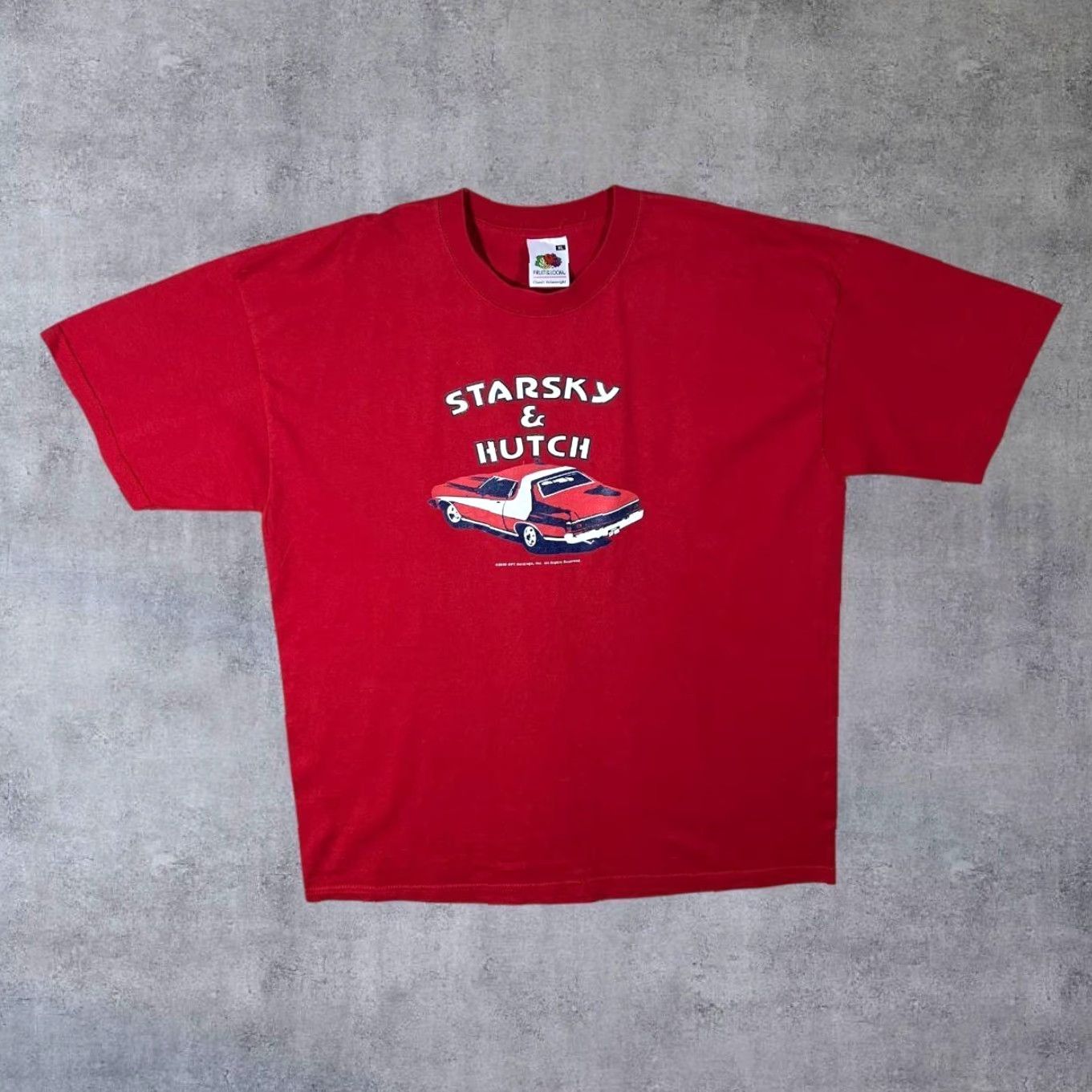 Fruit Of The Loom VINTAGE Starsky & Hutch (2003) Video Game Movie Graphic Red Cotton T-Shirt XL Size US XL / EU 56 / 4 - 2 Thumbnail