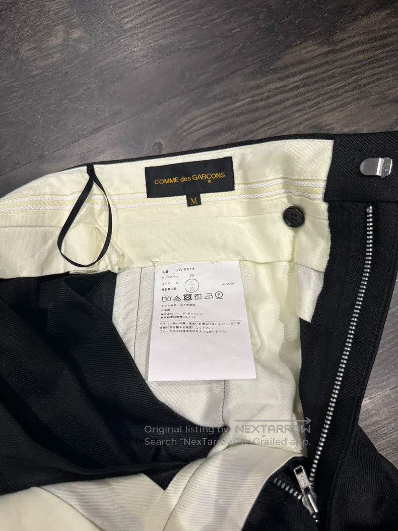 Comme des Garcons Comme Des Garcons size M Pleated loose skirt pants Size 23" - 3 Thumbnail
