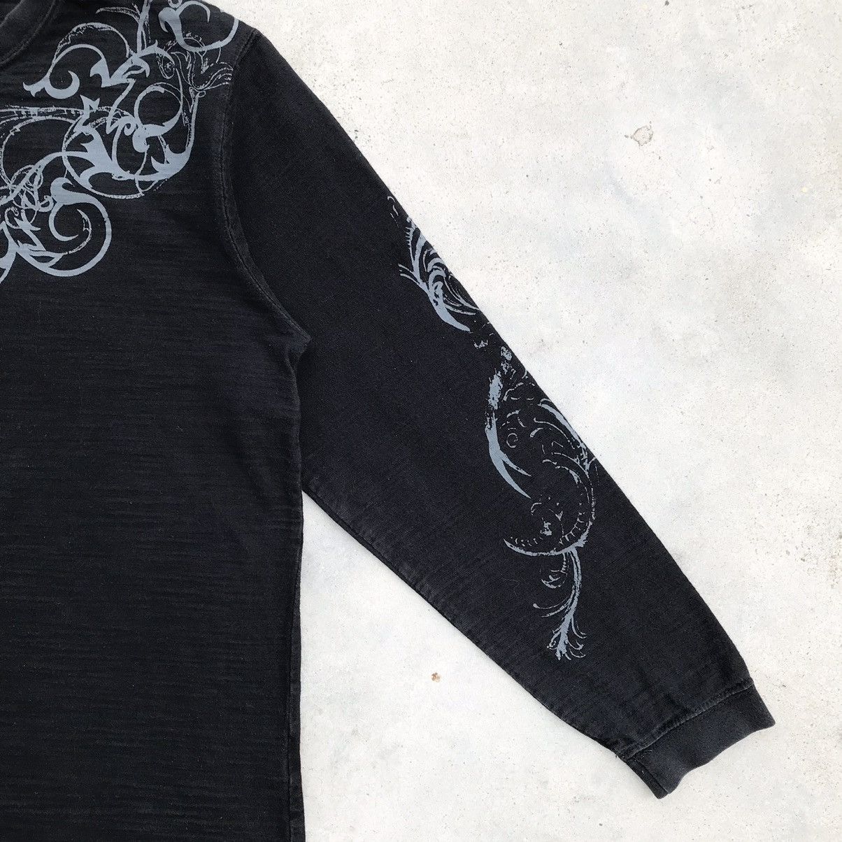 Le Grande Bleu (L.G.B.) ILL'S Japanese Brands " Gothic Tribal " L/S T-Shirt Size US M / EU 48-50 / 2 - 7 Thumbnail