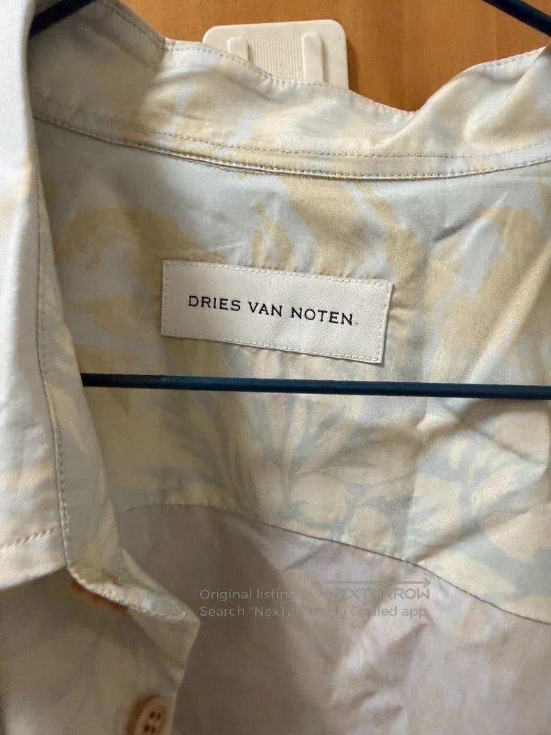 Dries Van Noten Dries Van Noten Classic Long Sleeve Shirt Size US S / EU 44-46 / 1 - 4 Thumbnail
