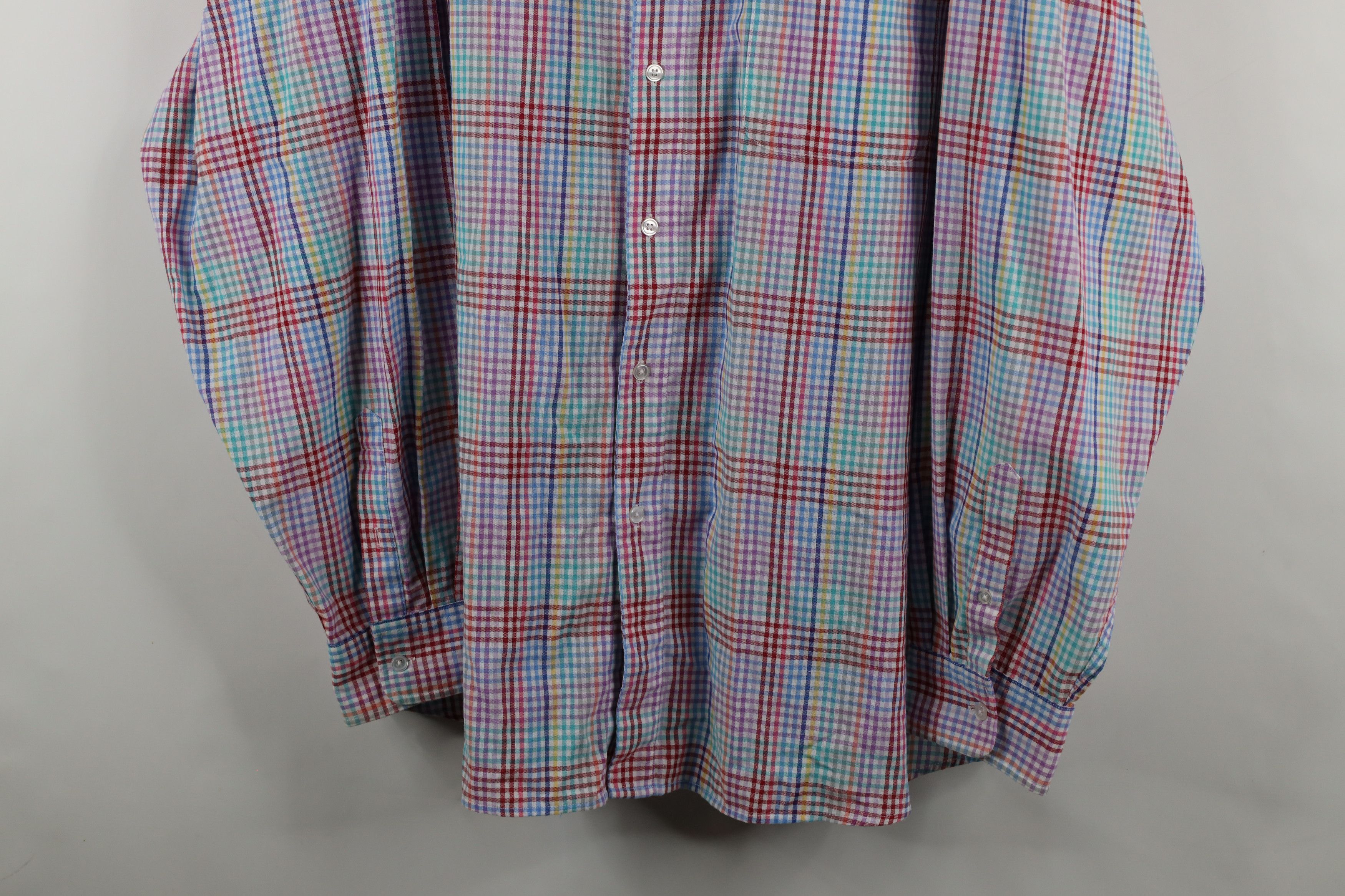 Vintage Vintage 90s Streetwear Collared Long Sleeve Button Shirt Size US XXL / EU 58 / 5 - 3 Thumbnail