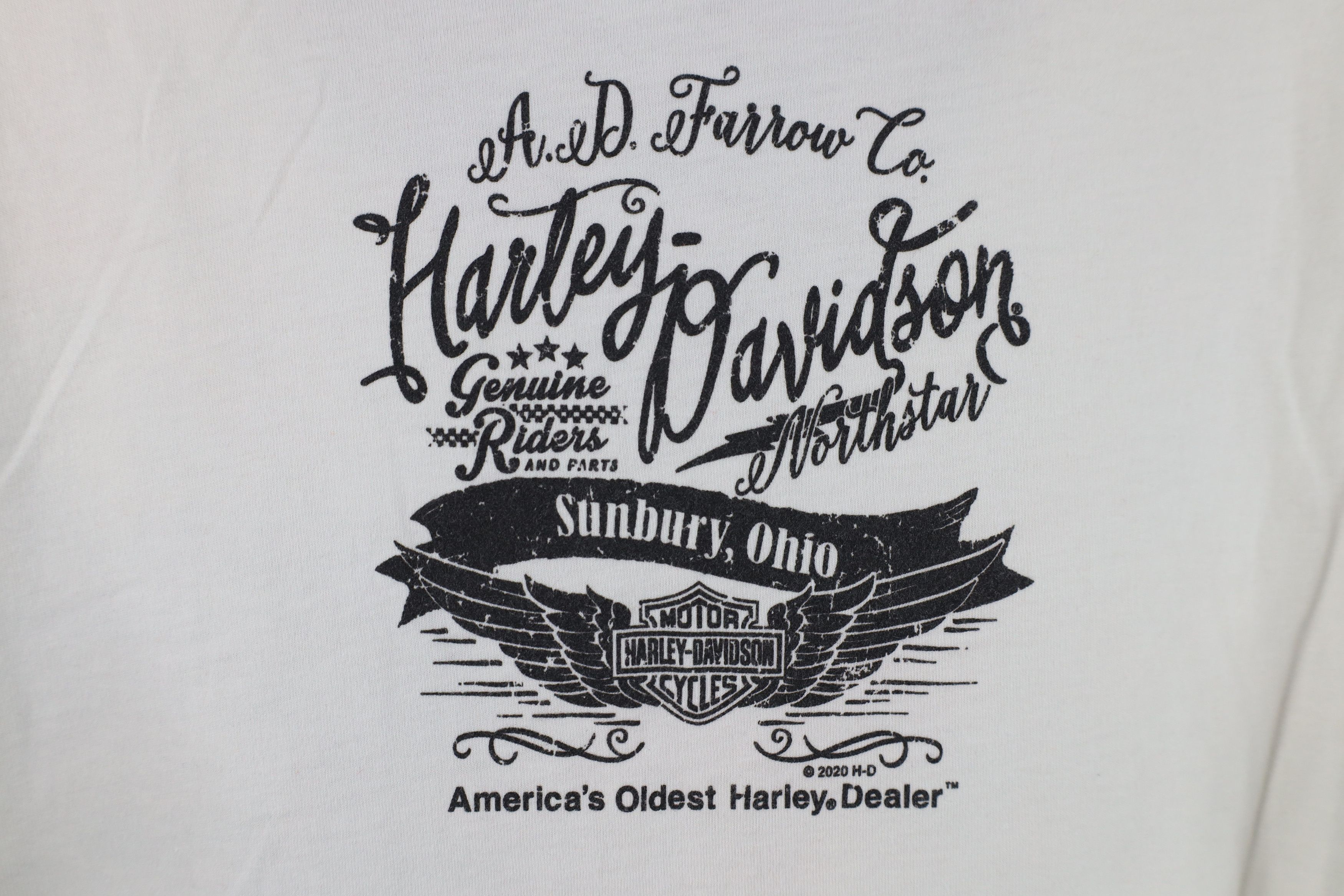 Harley Davidson Y2K Harley Davidson Sequin V-Neck Short Sleeve T-Shirt Size M / US 6-8 / IT 42-44 - 13 Thumbnail