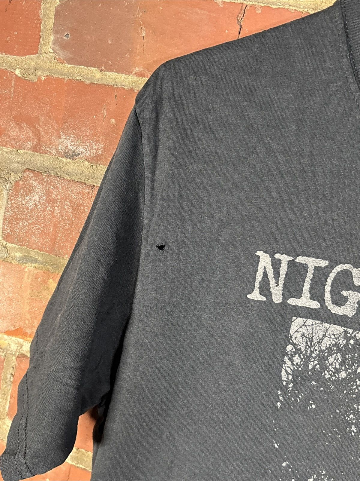 Jerzees Vintage Nightfall Band Shirt Crust Noise Aural Assault Sz M Size US M / EU 48-50 / 2 - 3 Thumbnail