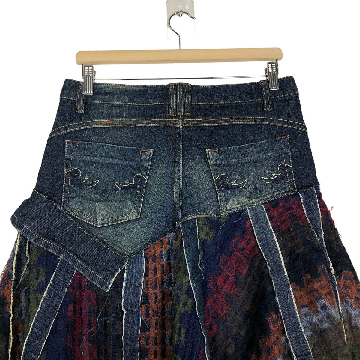 Hysteric Glamour 🔥VTG SKIRTS DENIM NAVAJO DESIGN PUNK STYLE JAPAN Size 30" / US 8 / IT 44 - 9 Thumbnail
