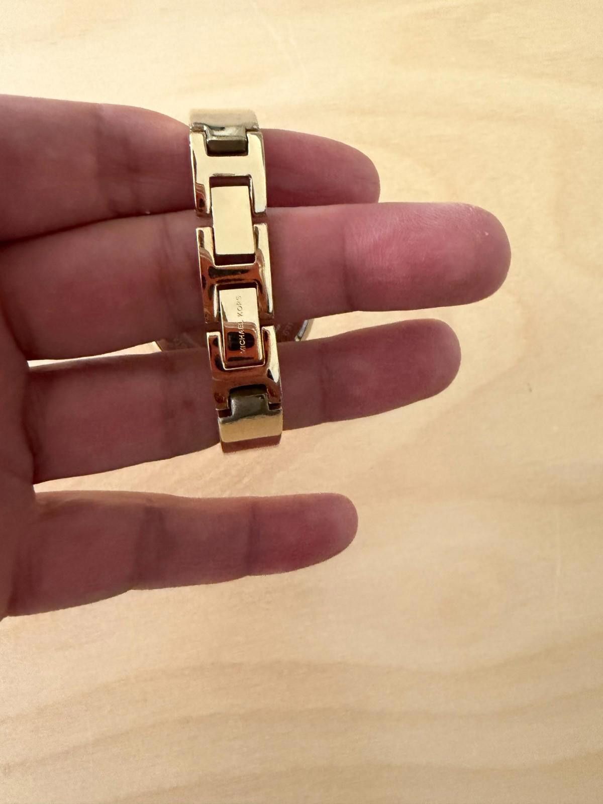 Michael Kors Michael Kors Pave Gold Stainless Crystal Logo Women’s Watch Size ONE SIZE - 5 Thumbnail