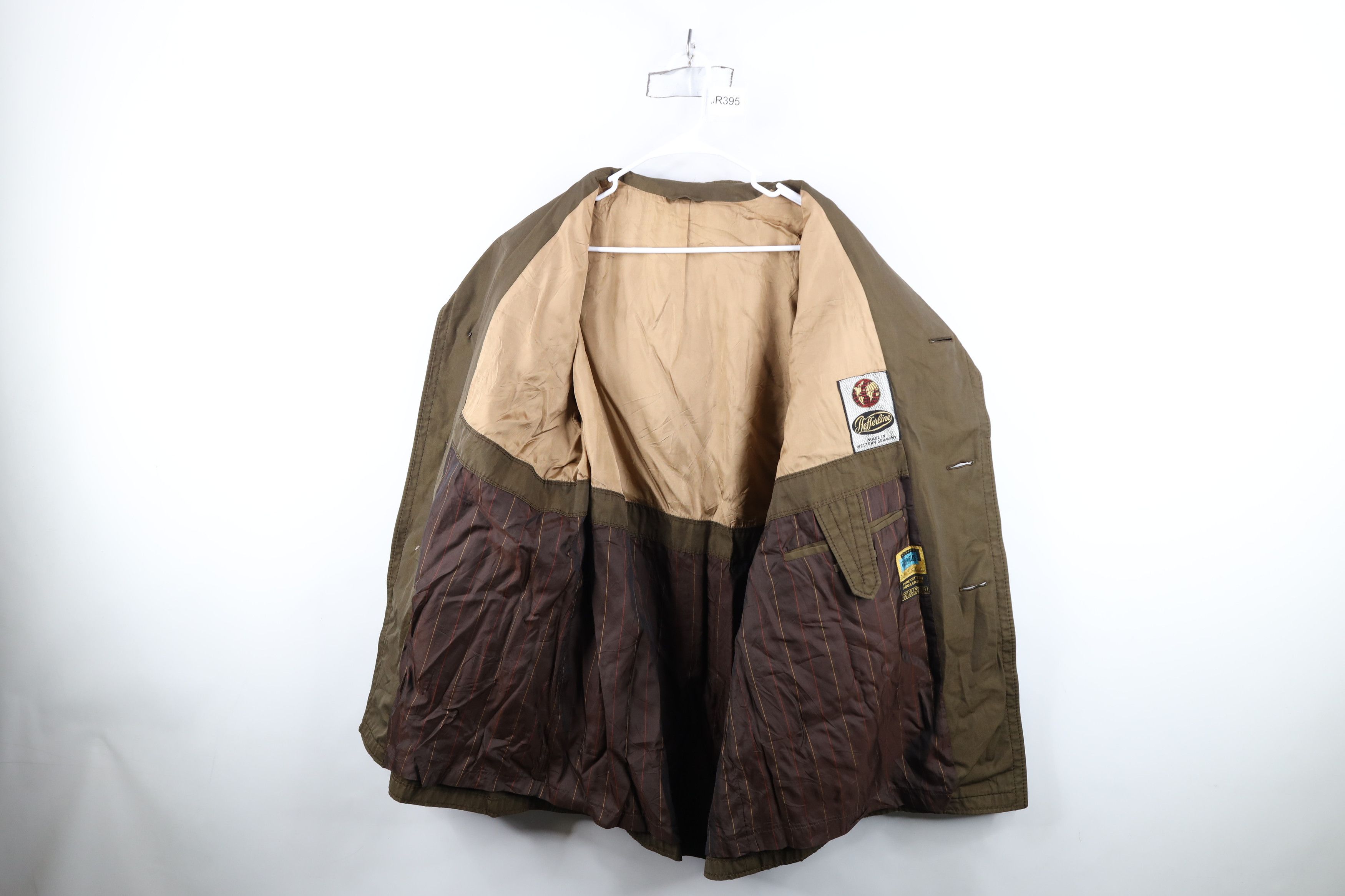 Vintage Vintage 60s 70s Streetwear Cotton Rain Coat Jacket Brown Size US XXL / EU 58 / 5 - 9 Thumbnail