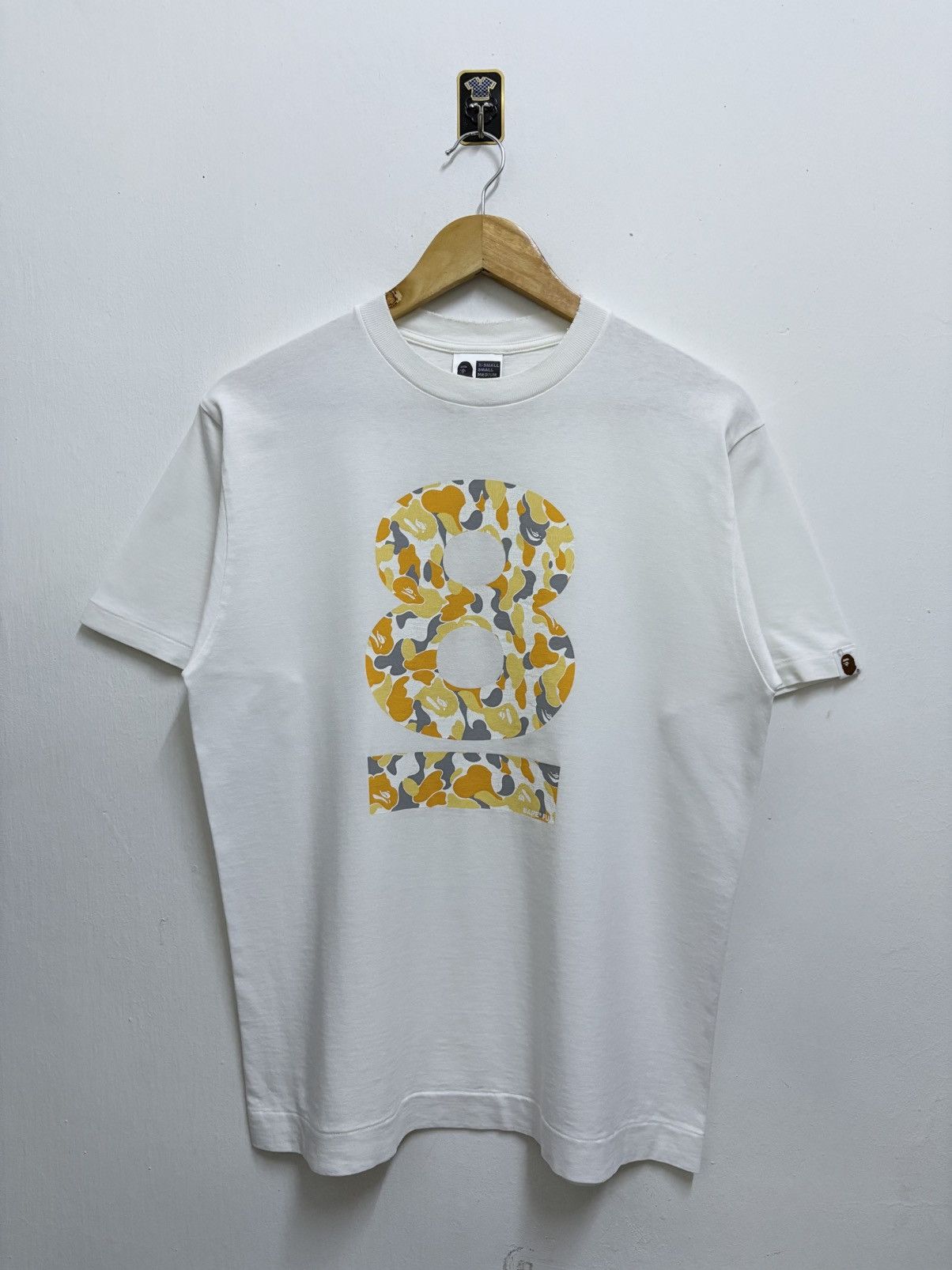 Bape 2000's Bape - 8th Anniversary Fukuoka Camouflage T-Shirt Size US M / EU 48-50 / 2 - 1 Thumbnail