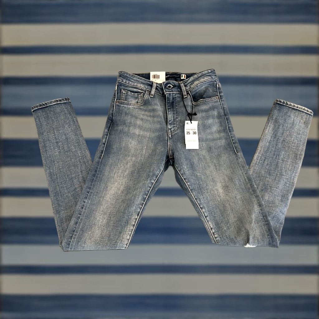 Levi's Levi's Made & Crafted 721 High Rise Skinny Denim Jeans Womens 25x30 Blue Size 42" / US 20 - 1 Thumbnail