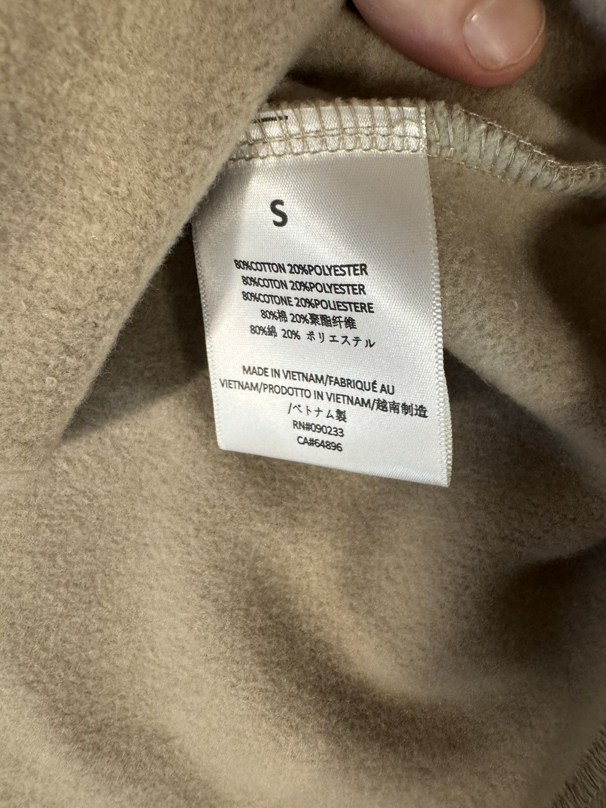 Essentials Fear of God Essentials Relaxed Crewneck Smoke Size US S / EU 44-46 / 1 - 3 Thumbnail