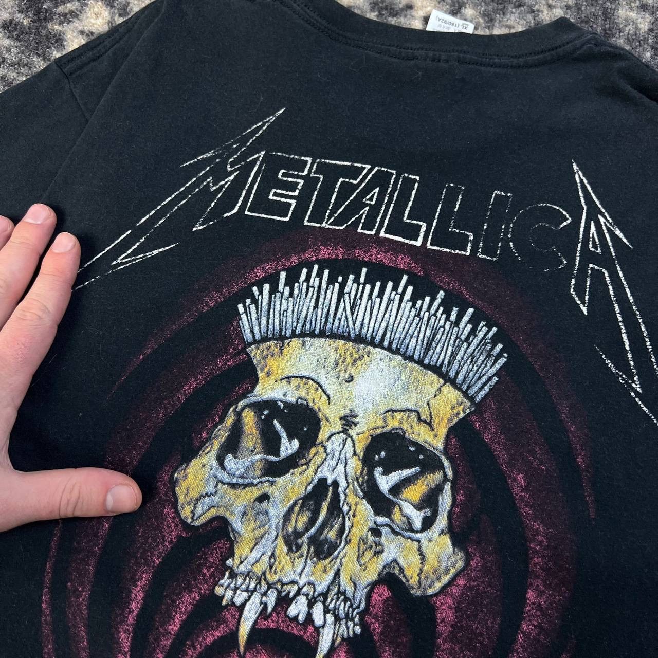 Metallica Metallica Vintage Y2K Big Logo Rock Band T-Shirt 1TS114 Size US M / EU 48-50 / 2 - 9 Thumbnail