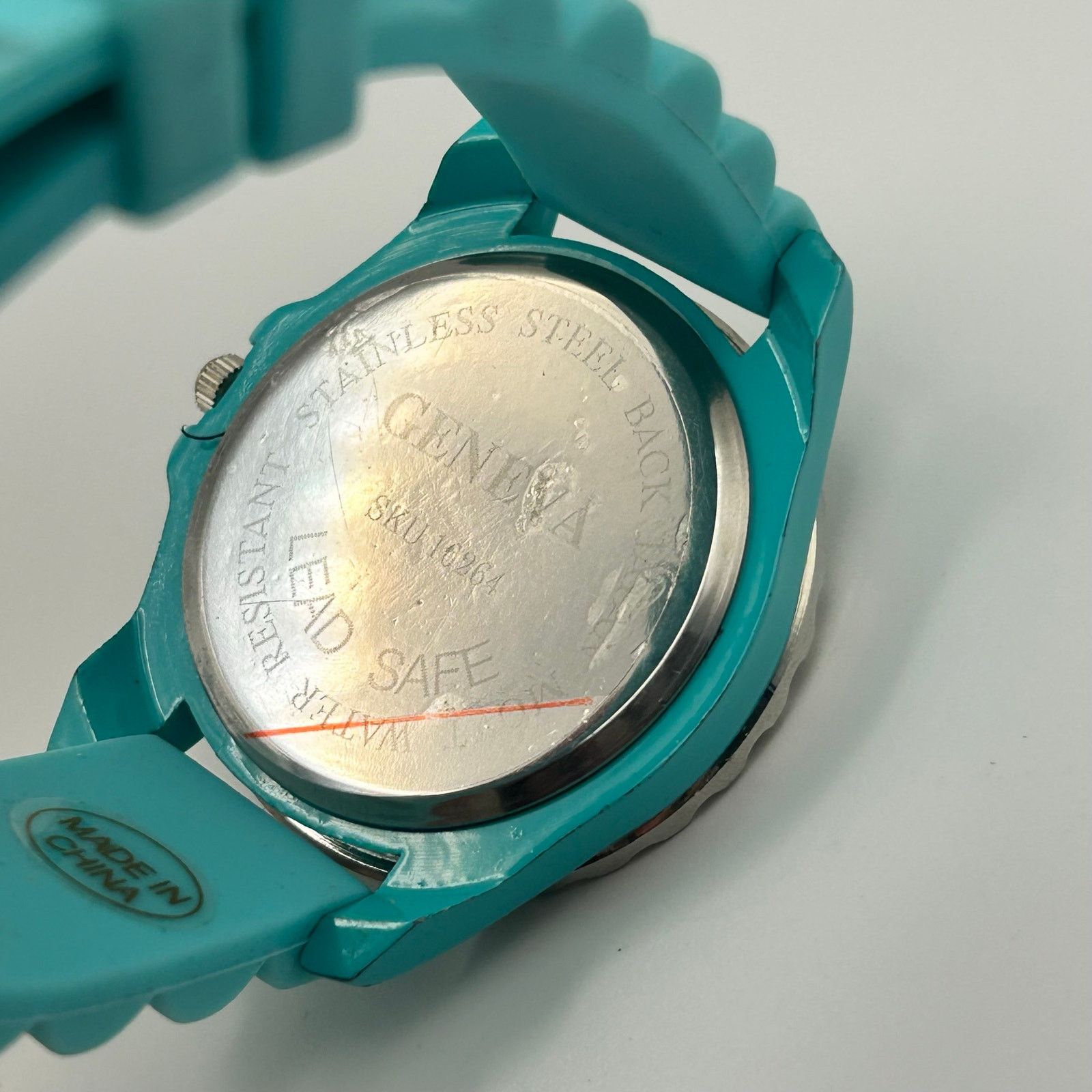 Geneva Geneva Silver Crystals Light-blue Tone Womens Fashion Watch Size ONE SIZE - 6 Thumbnail