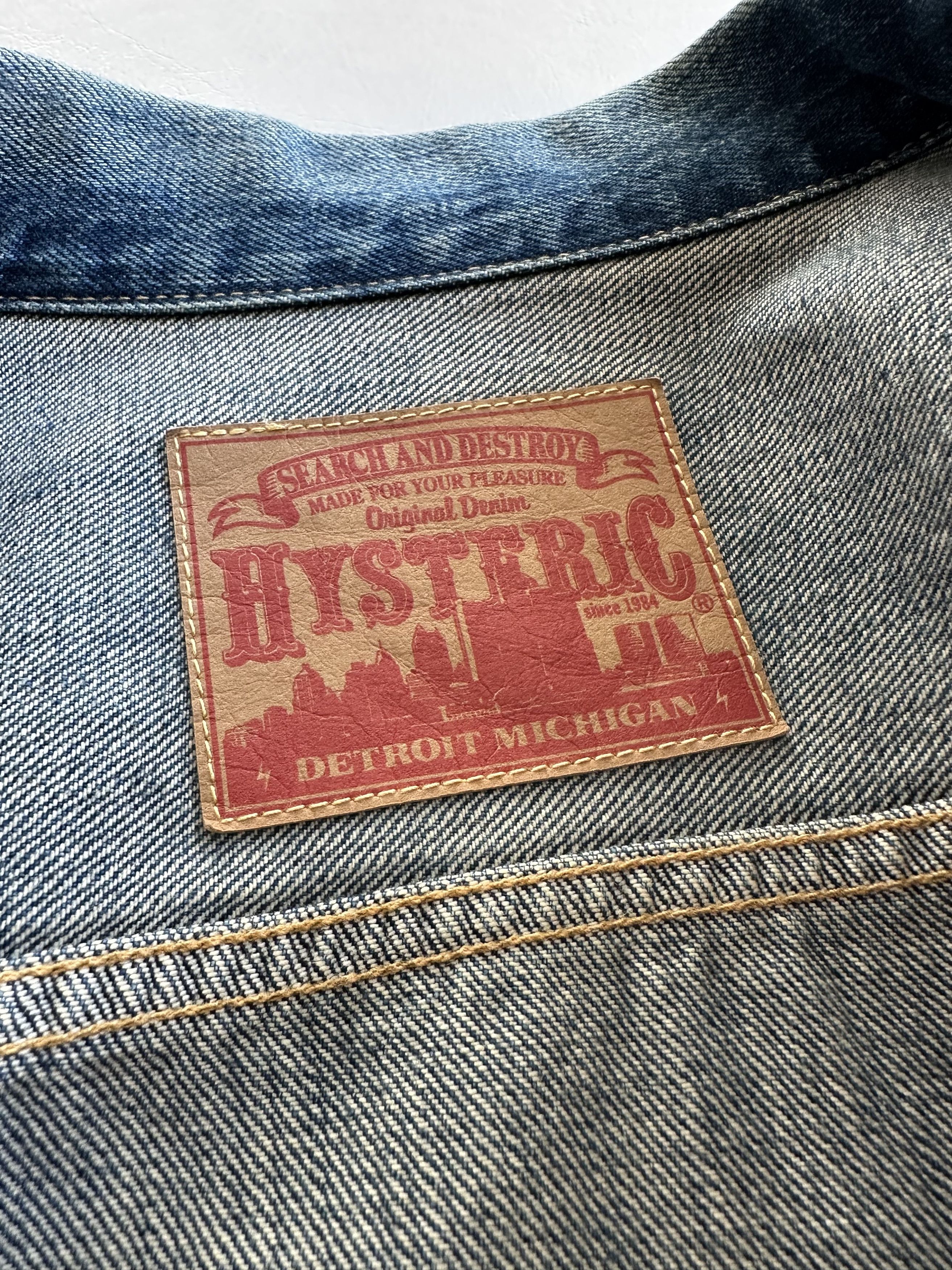 Hysteric Glamour Hysteric Glamor Type II Denim Jacket Size US S / EU 44-46 / 1 - 3 Thumbnail