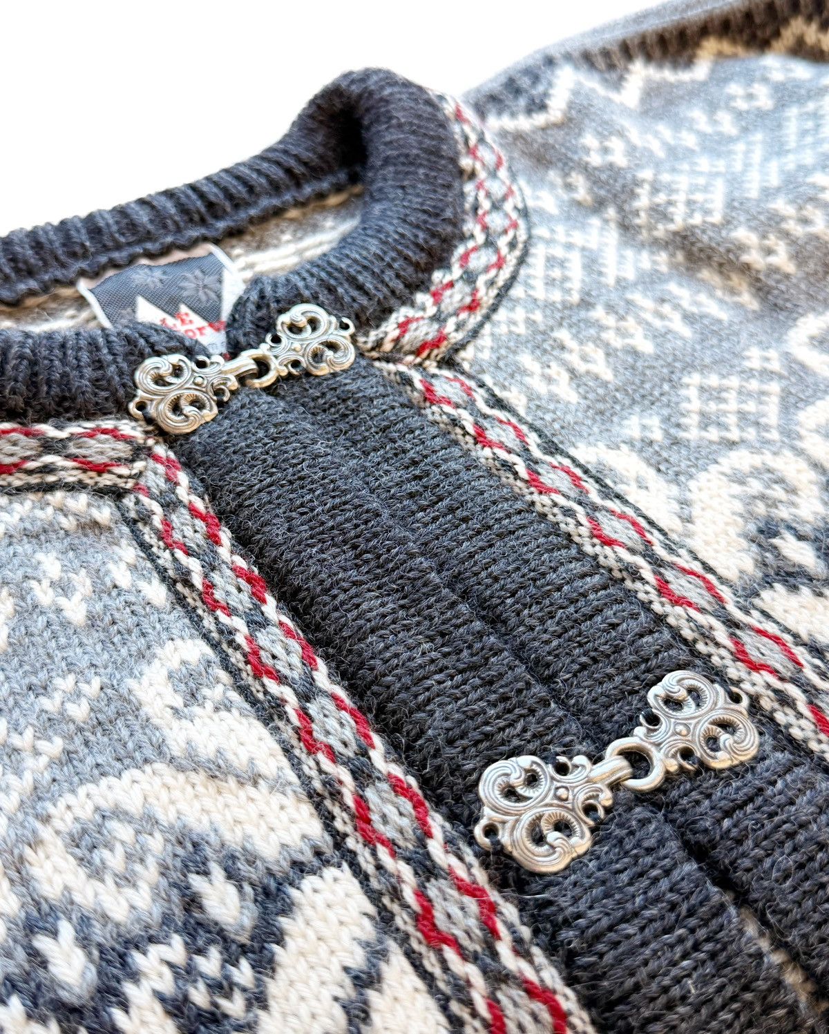 Dale Of Norway VTG 90s Men Warm Heavyweight Wool Cardigan Dale Of Norway L Size US L / EU 52-54 / 3 - 5 Thumbnail