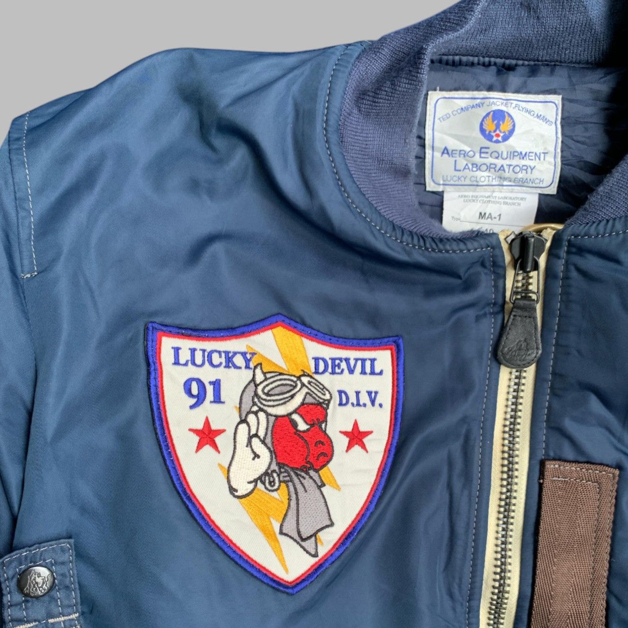 Tedman RARE‼️ TEDMAN MEN'S CUSTOM MA1 BOMBER Aero Equipment Size US M / EU 48-50 / 2 - 4 Thumbnail