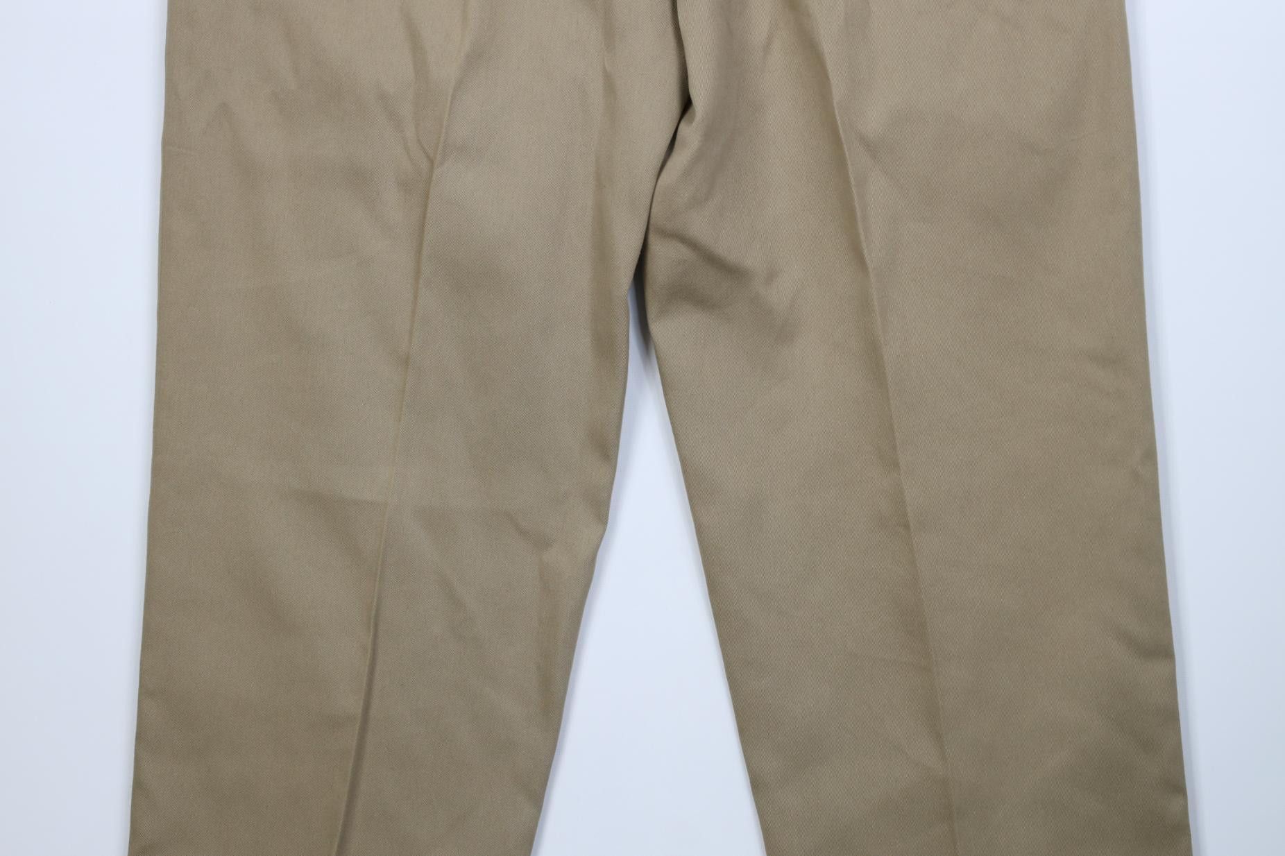 Vintage Vintage 90s Streetwear Wide Leg Chino Pants Trousers Beige Size US 36 / EU 52 - 14 Thumbnail