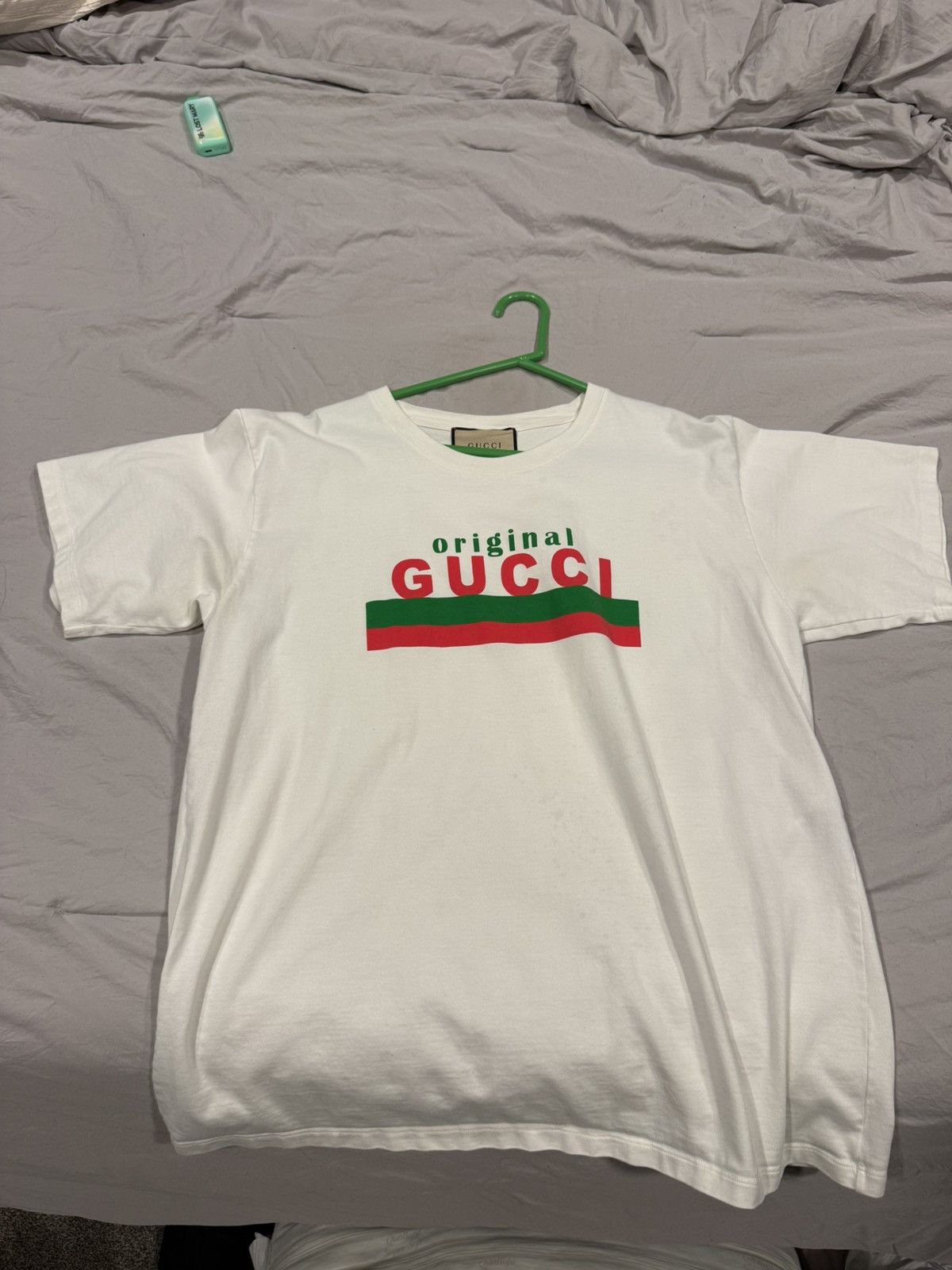Gucci gucci box logo t shirt Size US XL / EU 56 / 4 - 1 Thumbnail