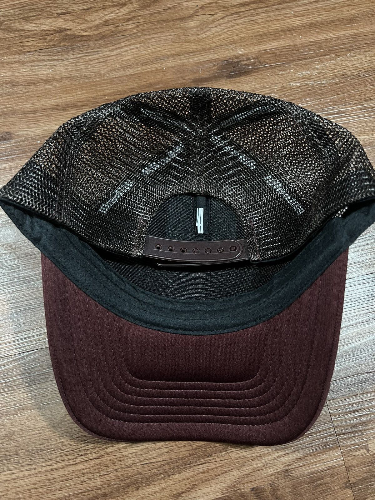 Sp5der × Young Thug Sp5der worldwide spider Brown Web Trucker Hat Size ONE SIZE - 2 Thumbnail