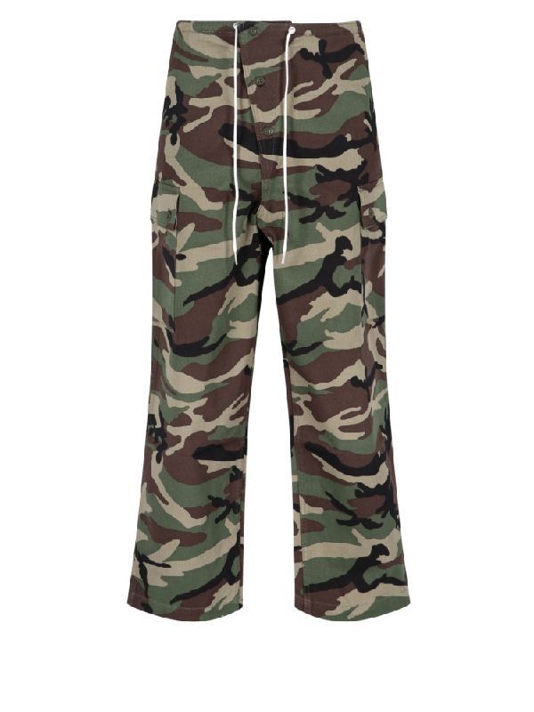 Celine Celine Camouflage Loose-Fit Cargo Pants Size US 32 / EU 48 - 1 Thumbnail