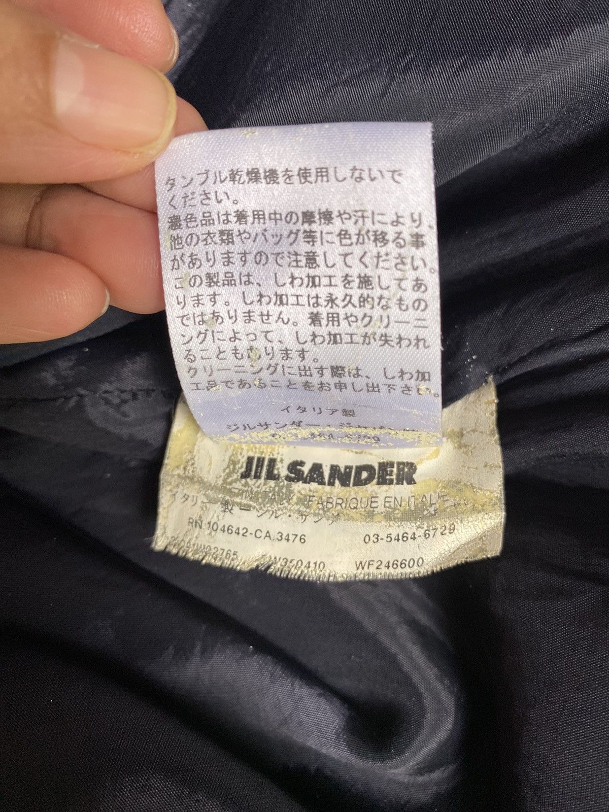Jil Sander JILSANDER black midi skirt Size 26" / US 2 / IT 38 - 10 Thumbnail