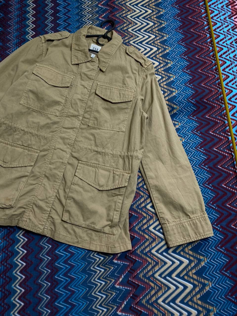 Gap vintage CAP Y2K beige jacket Streetwear Size US S / EU 44-46 / 1 - 6 Thumbnail
