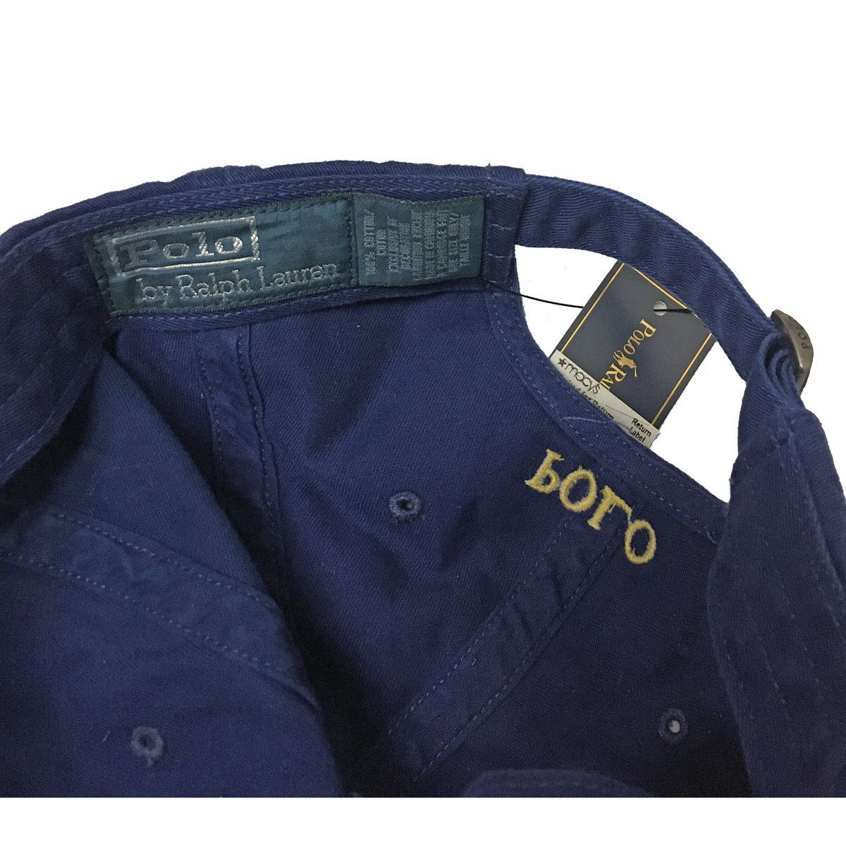 Polo Ralph Lauren NEW RARE Vintage Polo Ralph Lauren Baseball Hat! Blue Size ONE SIZE - 5 Thumbnail
