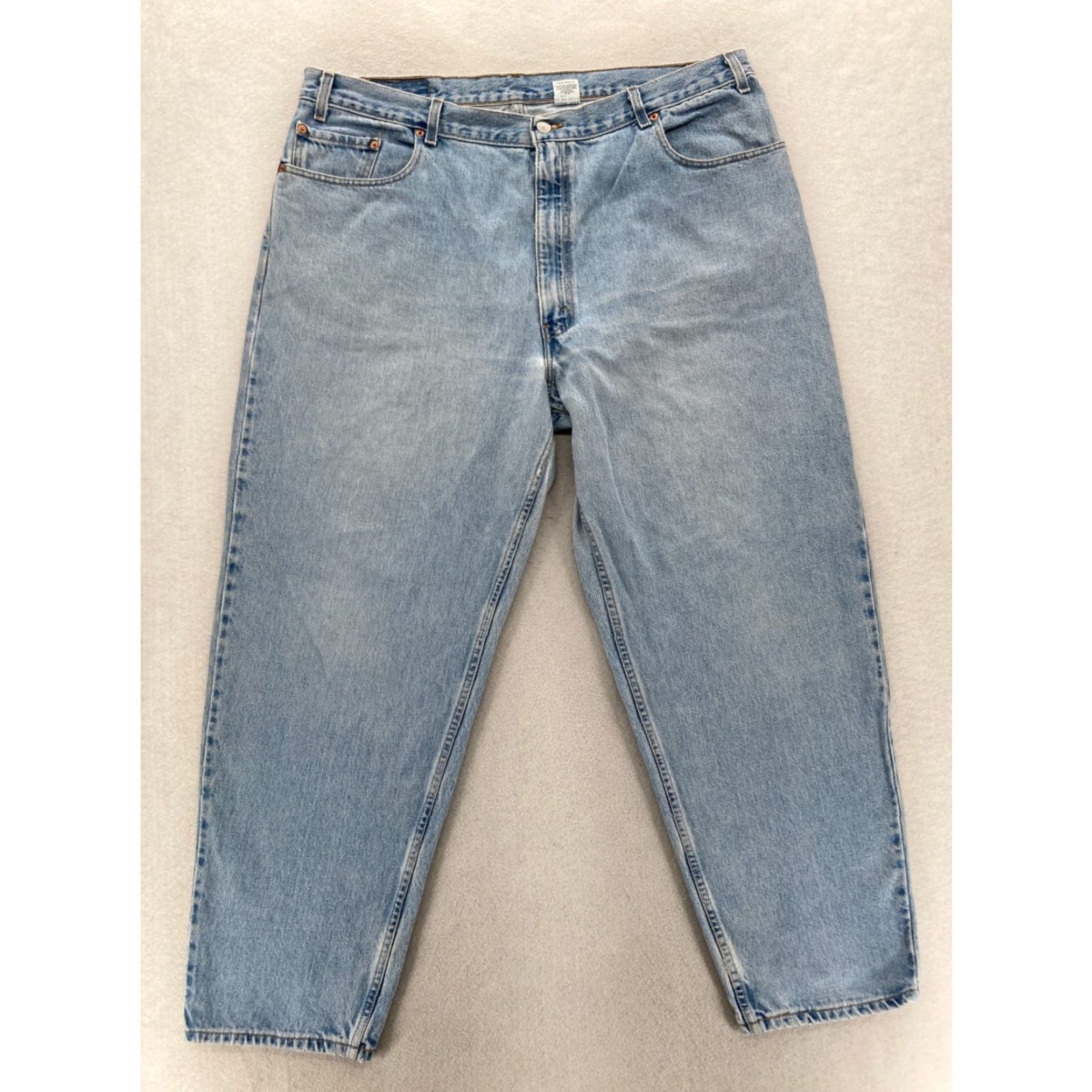 Levi's VINTAGE Levi's 560 Jeans Mens 42x30 Baggy Loose Tapered Blue Denim Skater 2001 Size US 42 / EU 58 - 2 Thumbnail