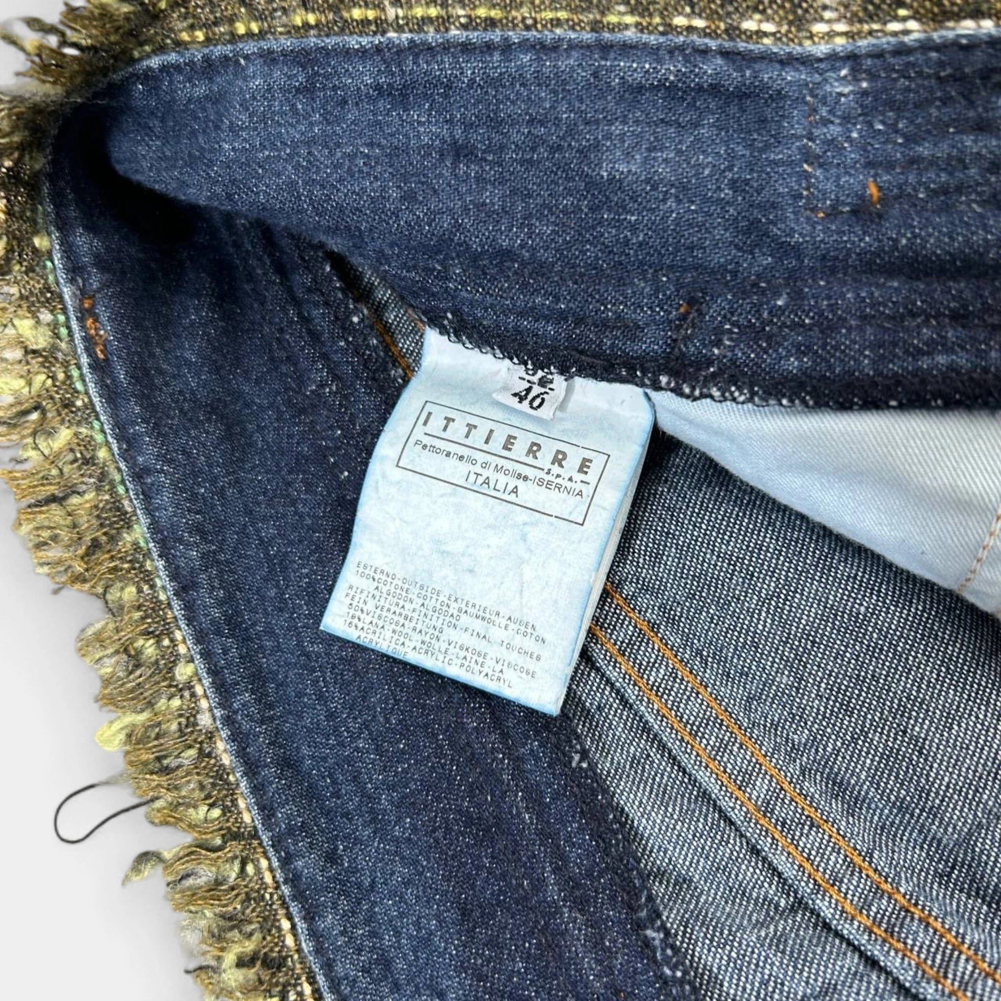 Dolce & Gabbana Dolce & Gabbana Green Tweed Denim Pants Size US 30 / EU 46 - 8 Thumbnail