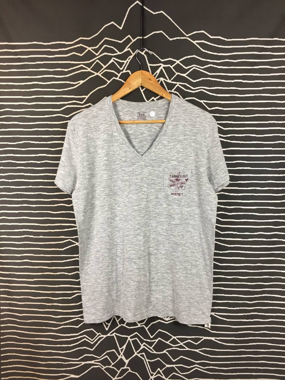 Lee Vtg Lee Union Made Kansas Workwear Graphic Pocket Tee Size US L / EU 52-54 / 3 - 2 Thumbnail