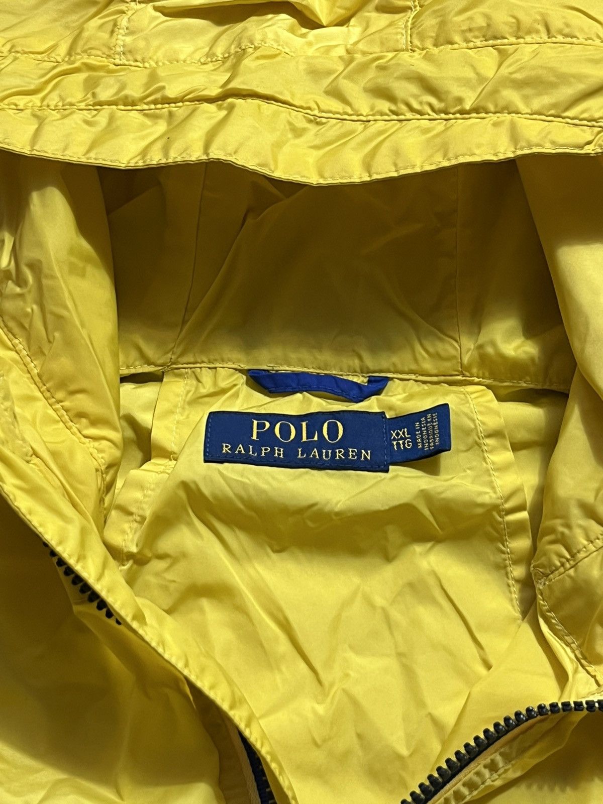 Ralph Lauren RALPH LAUREN NYLON HOODED LIGHT RAIN JACKET YELLOW XXL SIZE Size US XXL / EU 58 / 5 - 4 Thumbnail