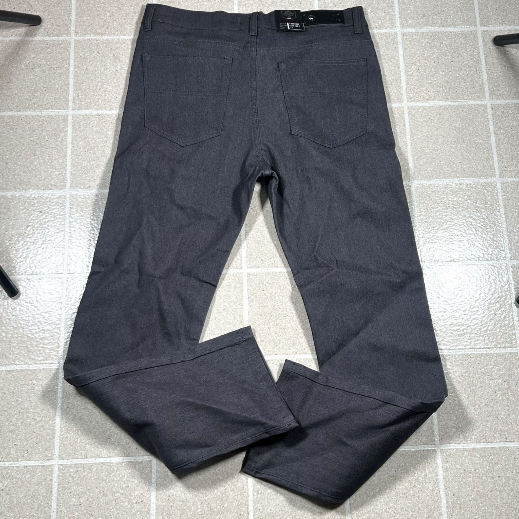 NEXT The Next Movement Jeans Straight Size 34 Gray Stretch Men Regular 30 In Inseam Size US 34 / EU 50 - 3 Thumbnail