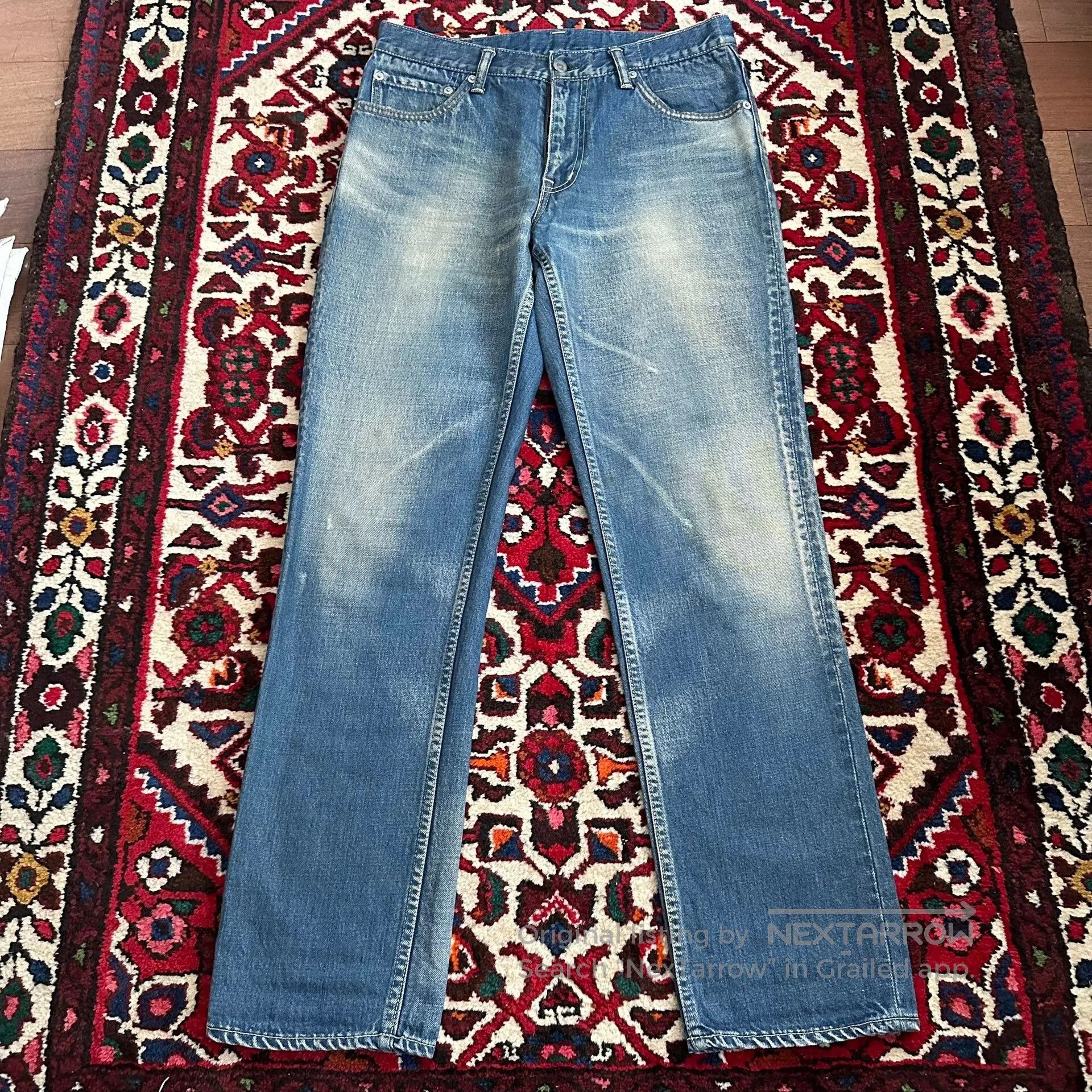 Visvim visvim 03d5 Yellow Mud Washed Jeans. Size US 32 / EU 48 - 1 Thumbnail