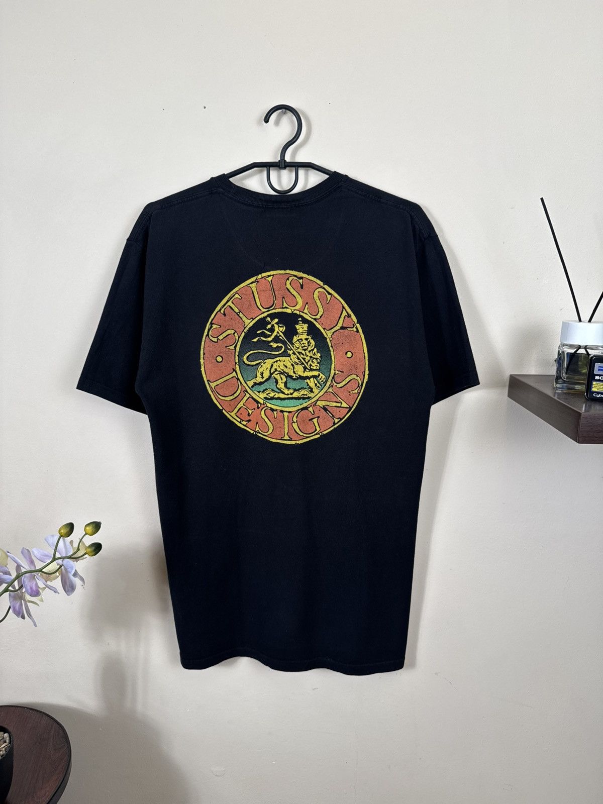 Stussy Stussy T shirt Designs Lion Black Streetwear Skate Surf M Size US M / EU 48-50 / 2 - 9 Thumbnail