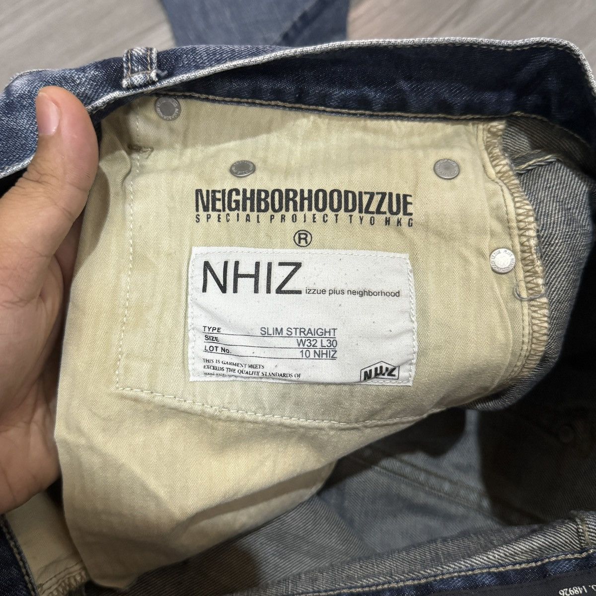 Neighborhood NHIZ Neighborhood x Izzue x Ramones Size US 32 / EU 48 - 10 Thumbnail