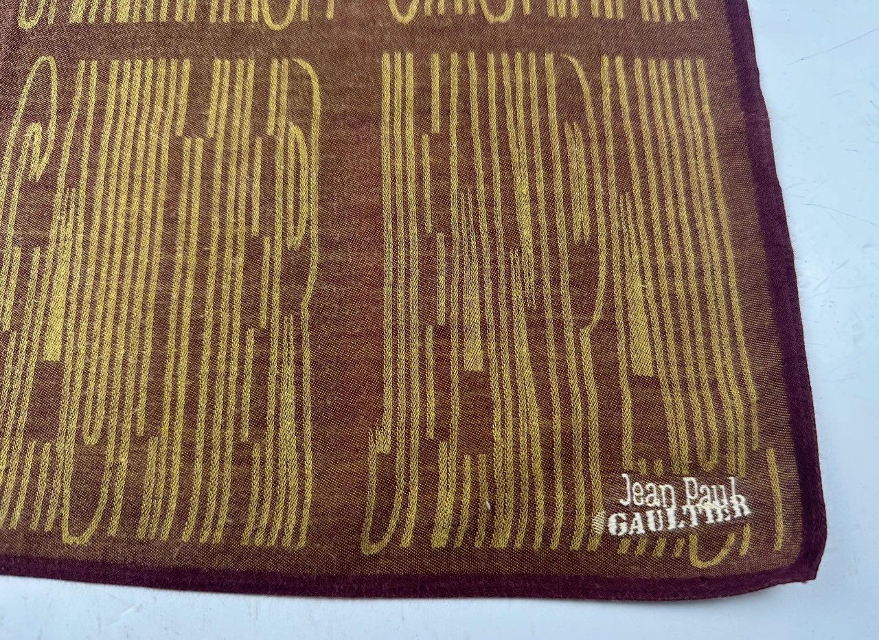 Jean Paul Gaultier jpg handkerchief bandana tc44 Size ONE SIZE - 5 Thumbnail