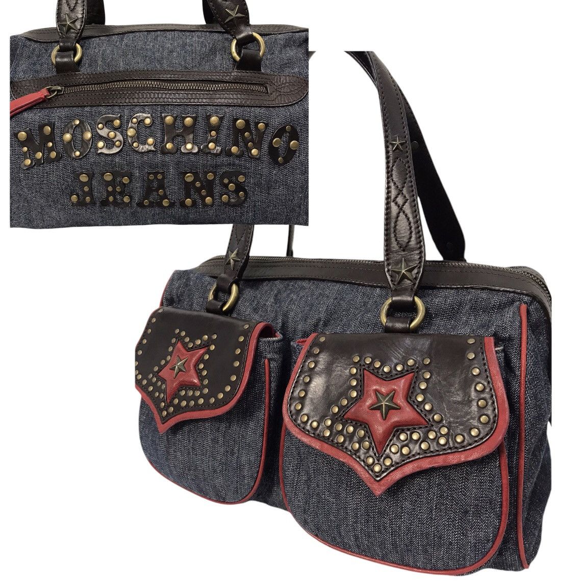 Moschino Moschino Jean 2 way Tote Bag Size ONE SIZE - 1 Thumbnail