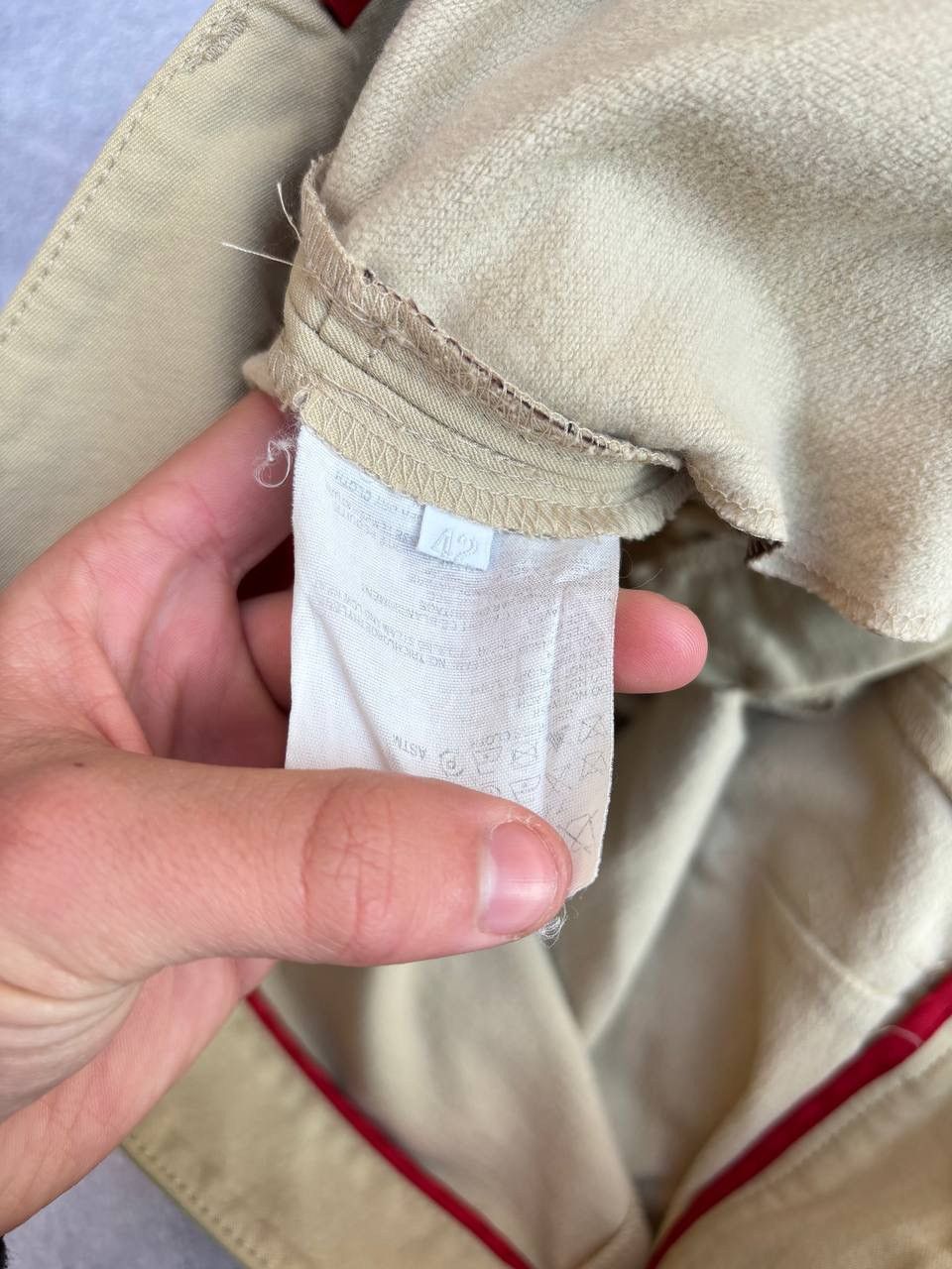 Prada Prada Sport 2000s Beige Zipped Pants Size 28" / US 6 / IT 42 - 6 Thumbnail